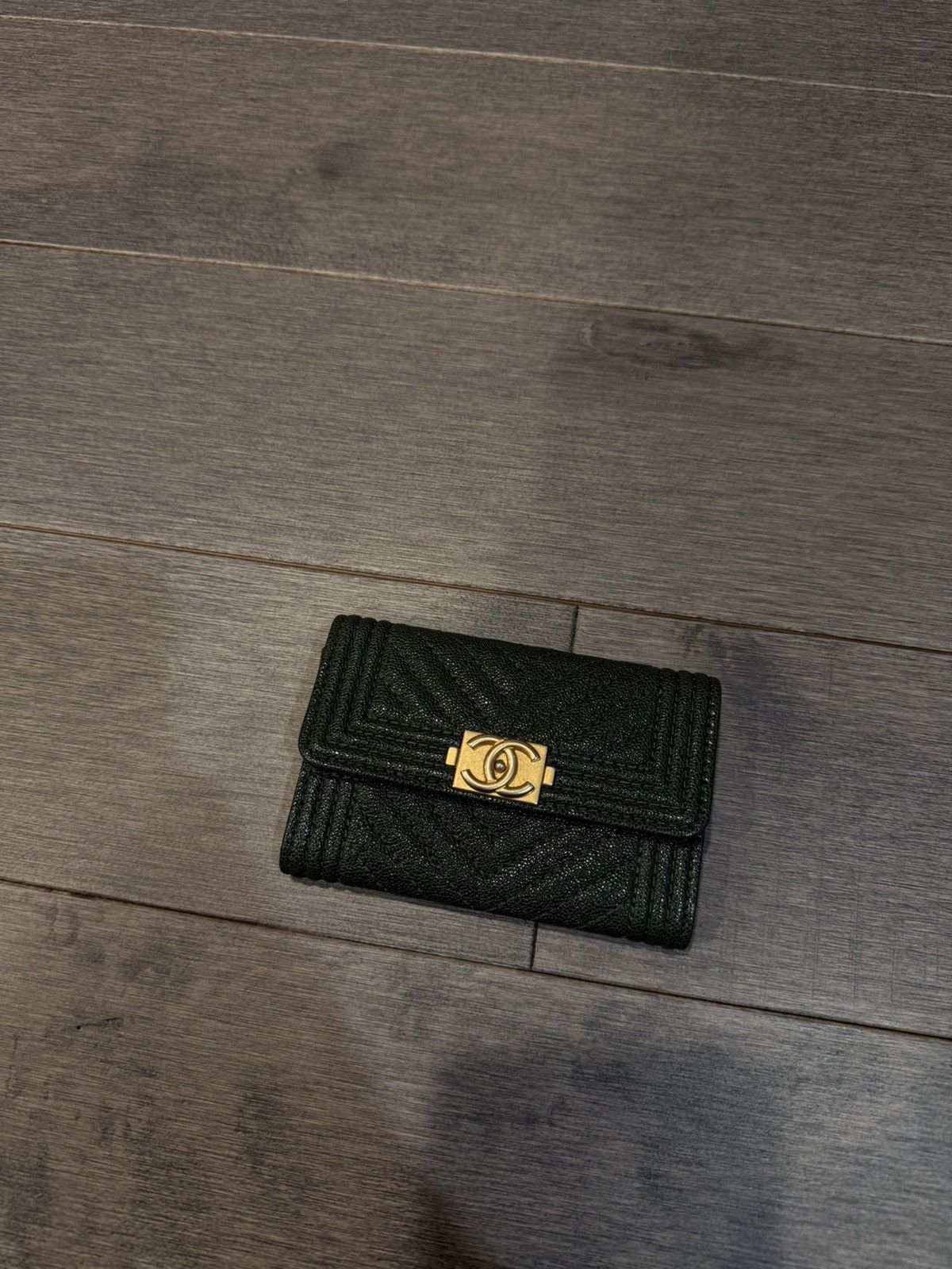 Chanel Chanel green wallet Size ONE SIZE - 1 Thumbnail