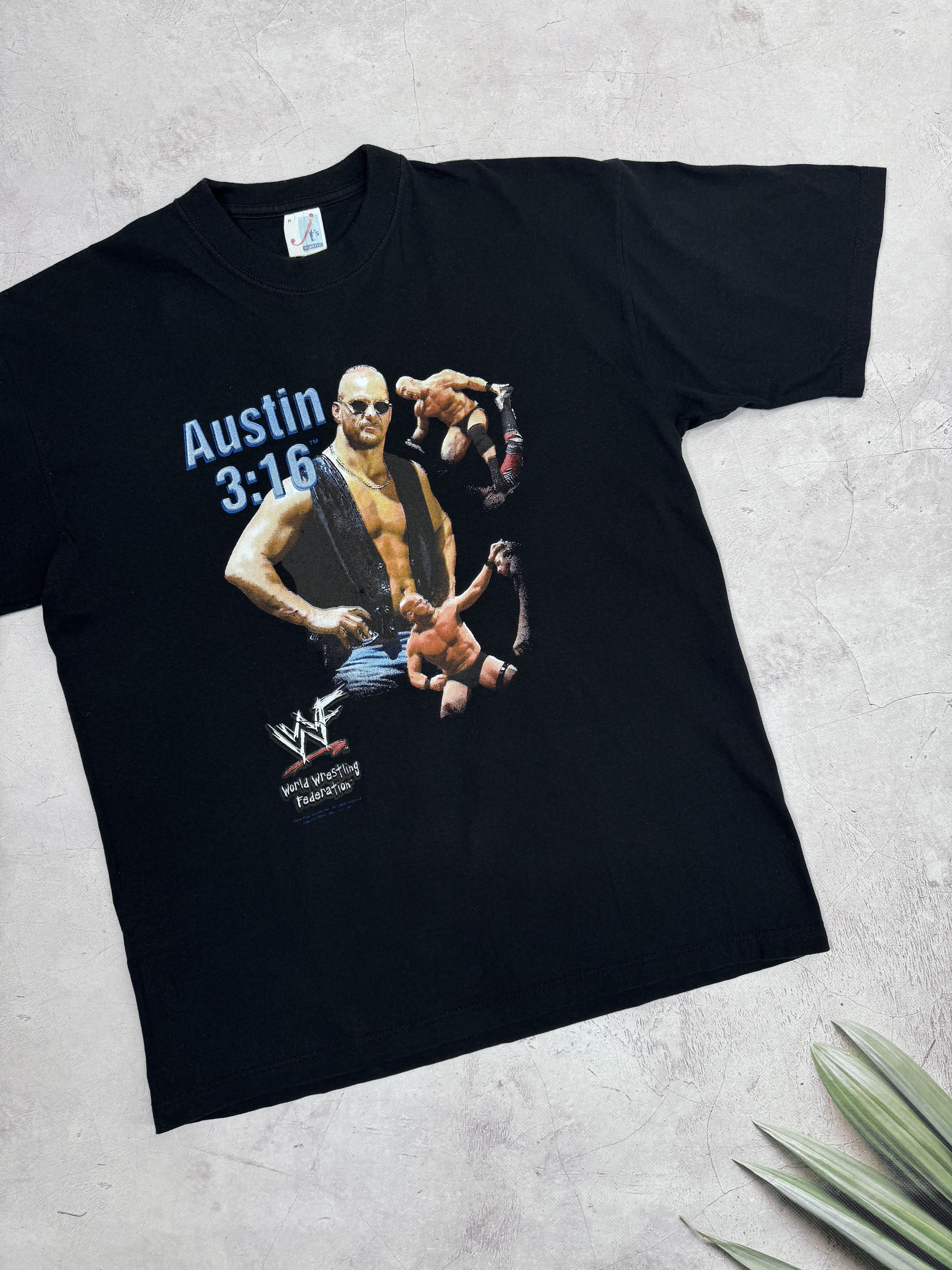 Vintage × WWE × WWF Vintage Stone Cold Steve Austin 3:16 T-Shirt 1998 WWF WWE Size US M / EU 48-50 / 2 - 4 Thumbnail