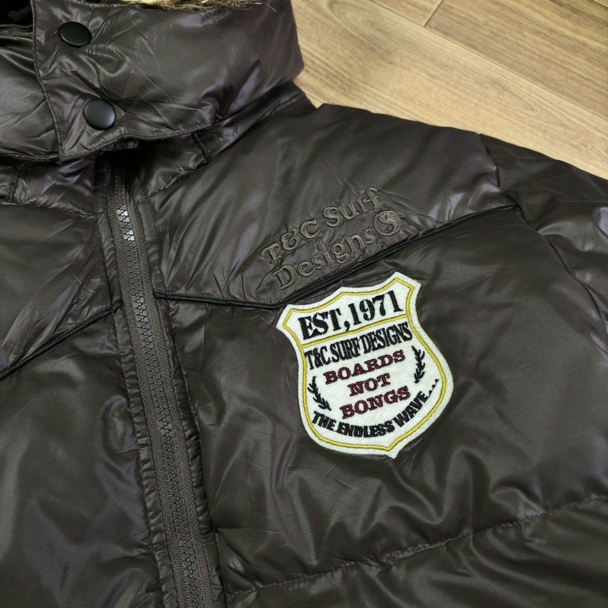 Vintage T&C Surf Fur jacket down puffer If6was9 LGB Style