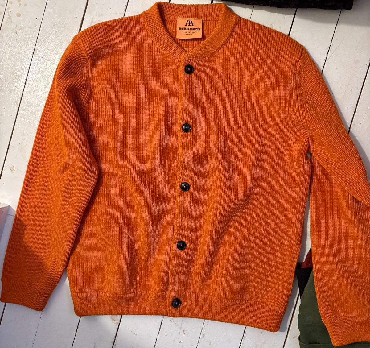 Andersen Andersen Andersen-Andersen Skipper Jacket Natural Orange 