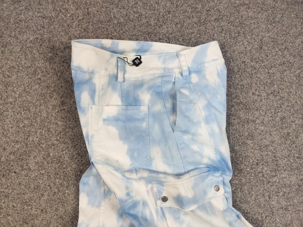 CHENPENG Chen Peng Japan Design Roman Column Trouser Blue Cargo Pants Size US 32 / EU 48 - 15 Thumbnail