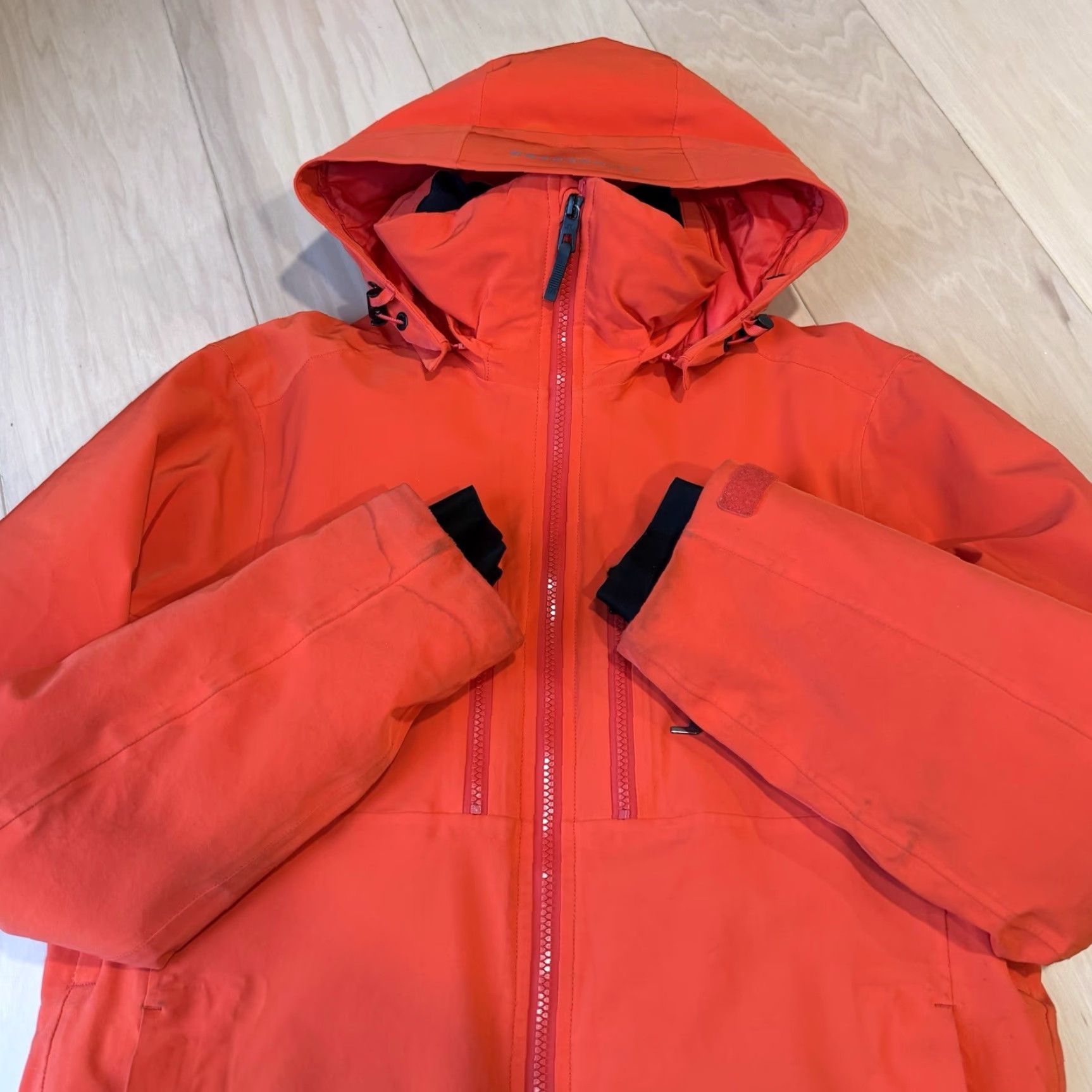 J.Lindeberg J Lindeberg Watson Ski Jacket Small Orange Full Zip Parka Winter Ski Snowboard Mens Size US S / EU 44-46 / 1 - 5 Thumbnail