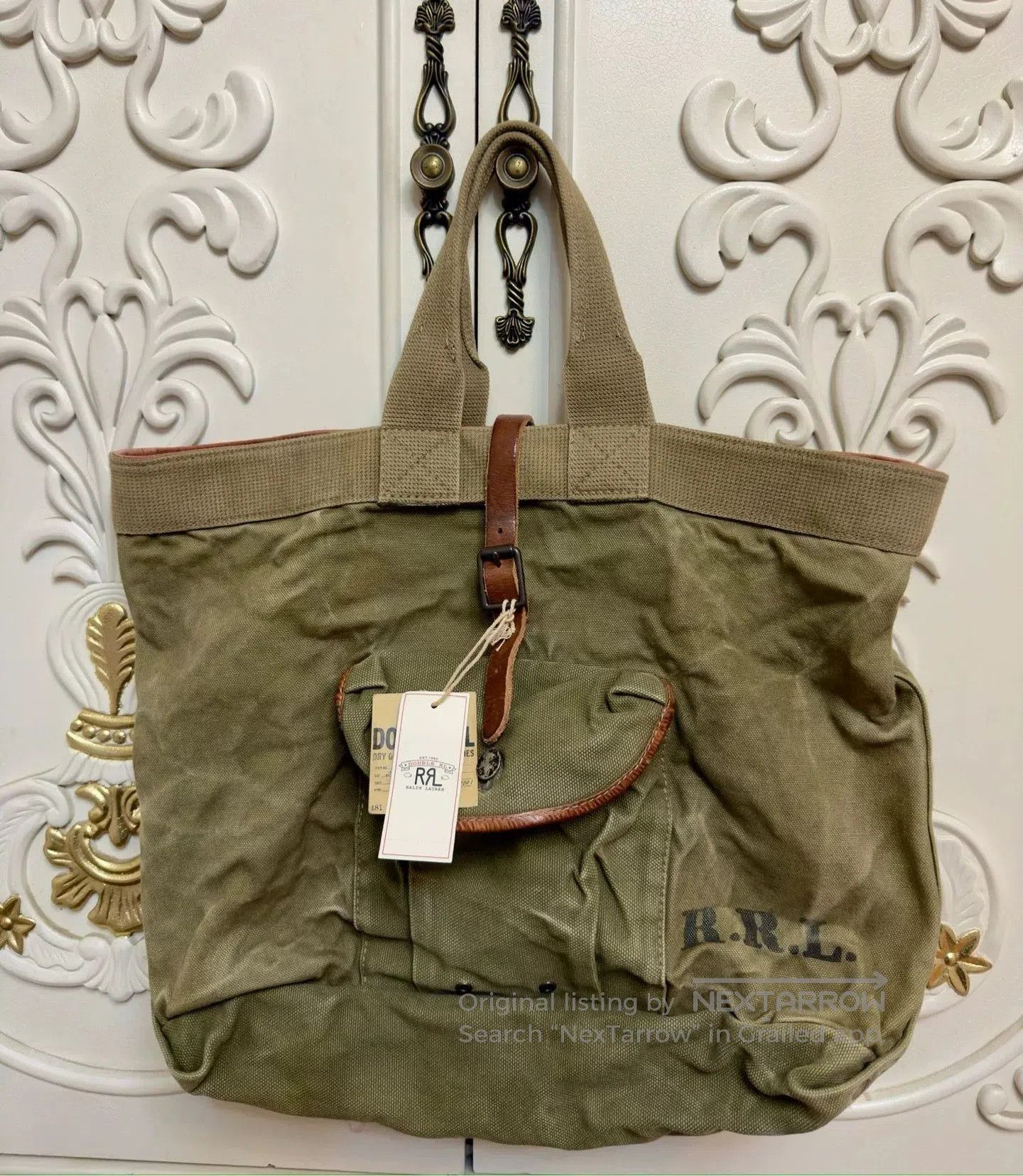 RRL Ralph Lauren Ralph Lauren RRL Military Tote Bag. Size ONE SIZE - 4 Thumbnail