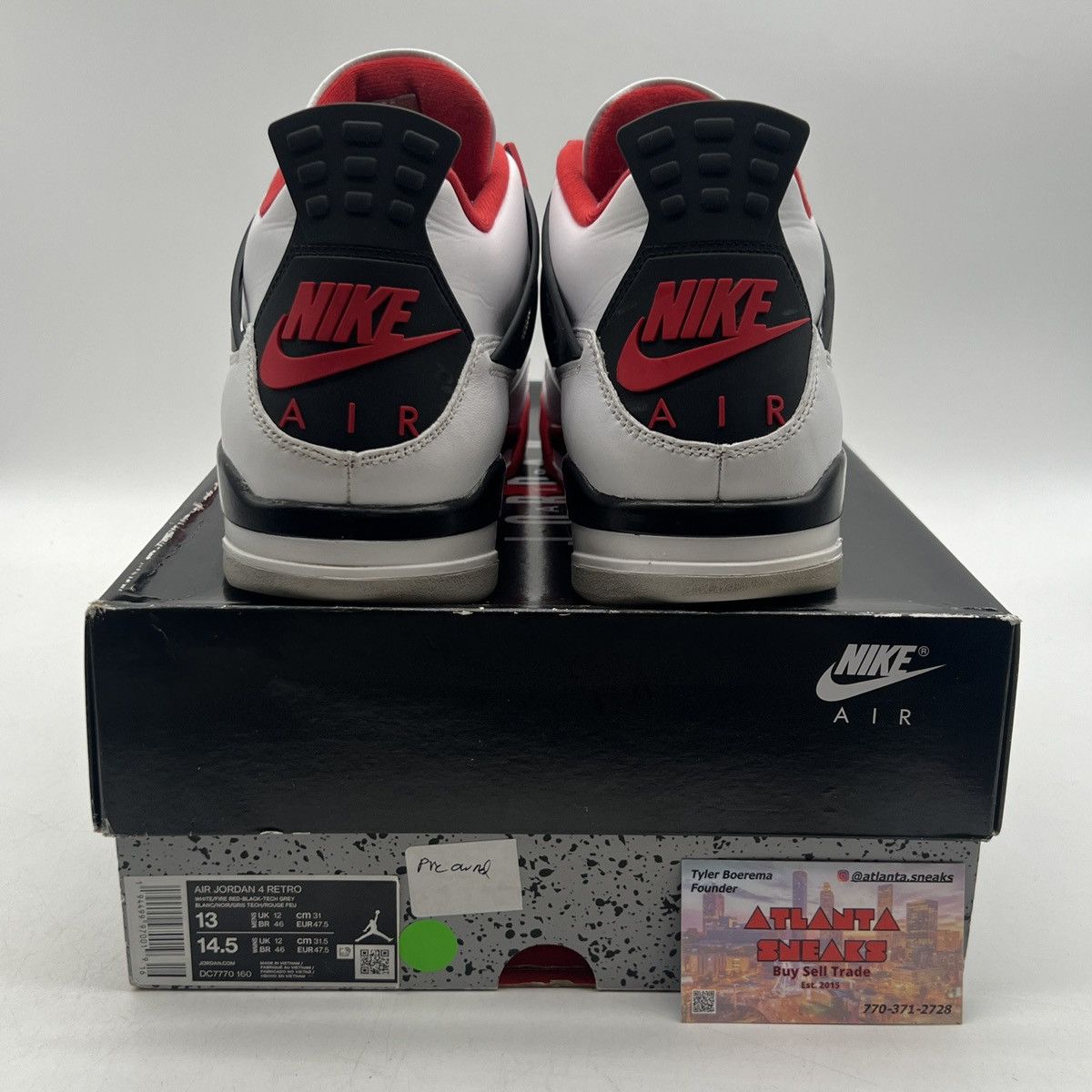 Jordan Brand Air Jordan 4 fire red Size US 13 / EU 46 - 3 Thumbnail