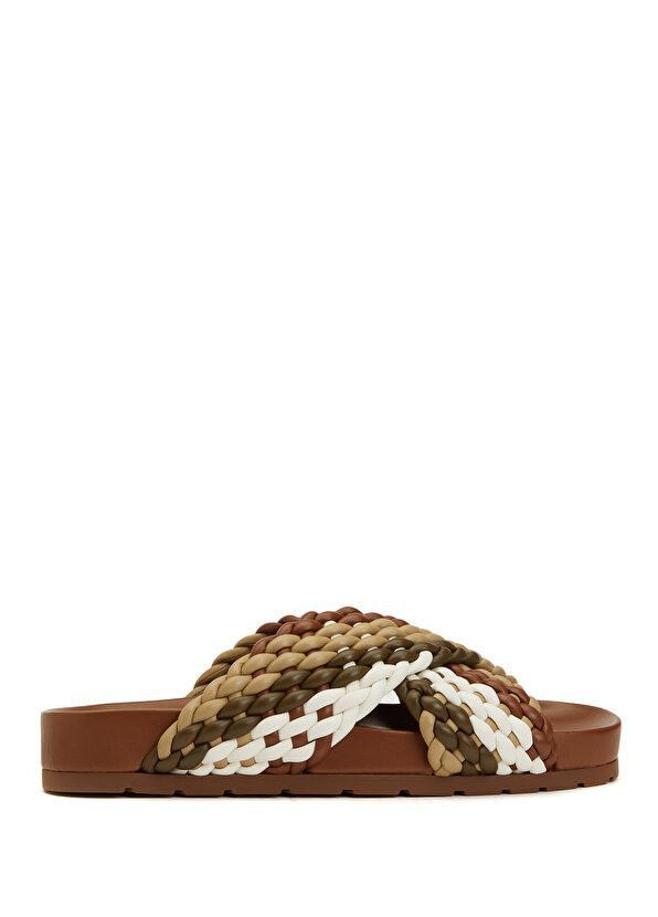 Bottega Veneta Bottega Veneta Tarik Leather Mules multicolor Size US 10 / EU 43 - 1 Thumbnail