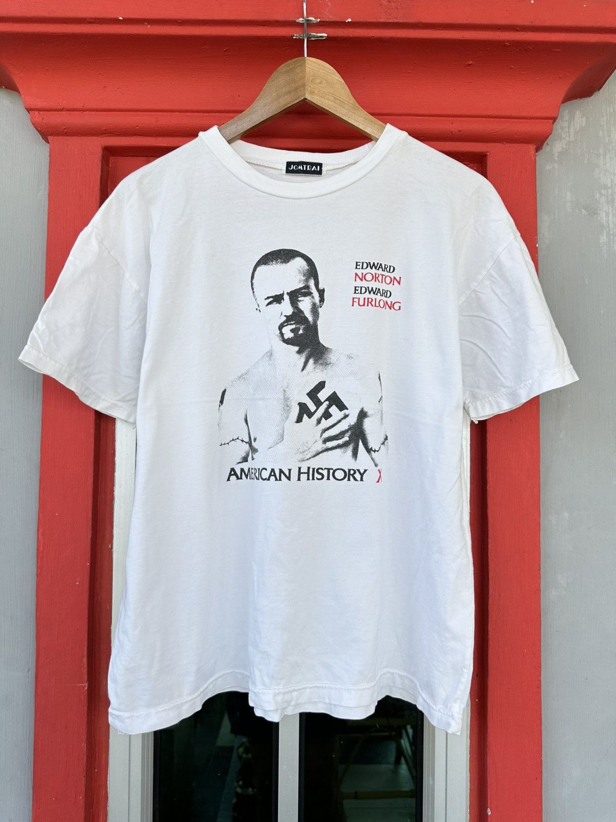Vintage Rare Vintage 90s American History X Tee Size US L / EU 52-54 / 3 - 1 Thumbnail