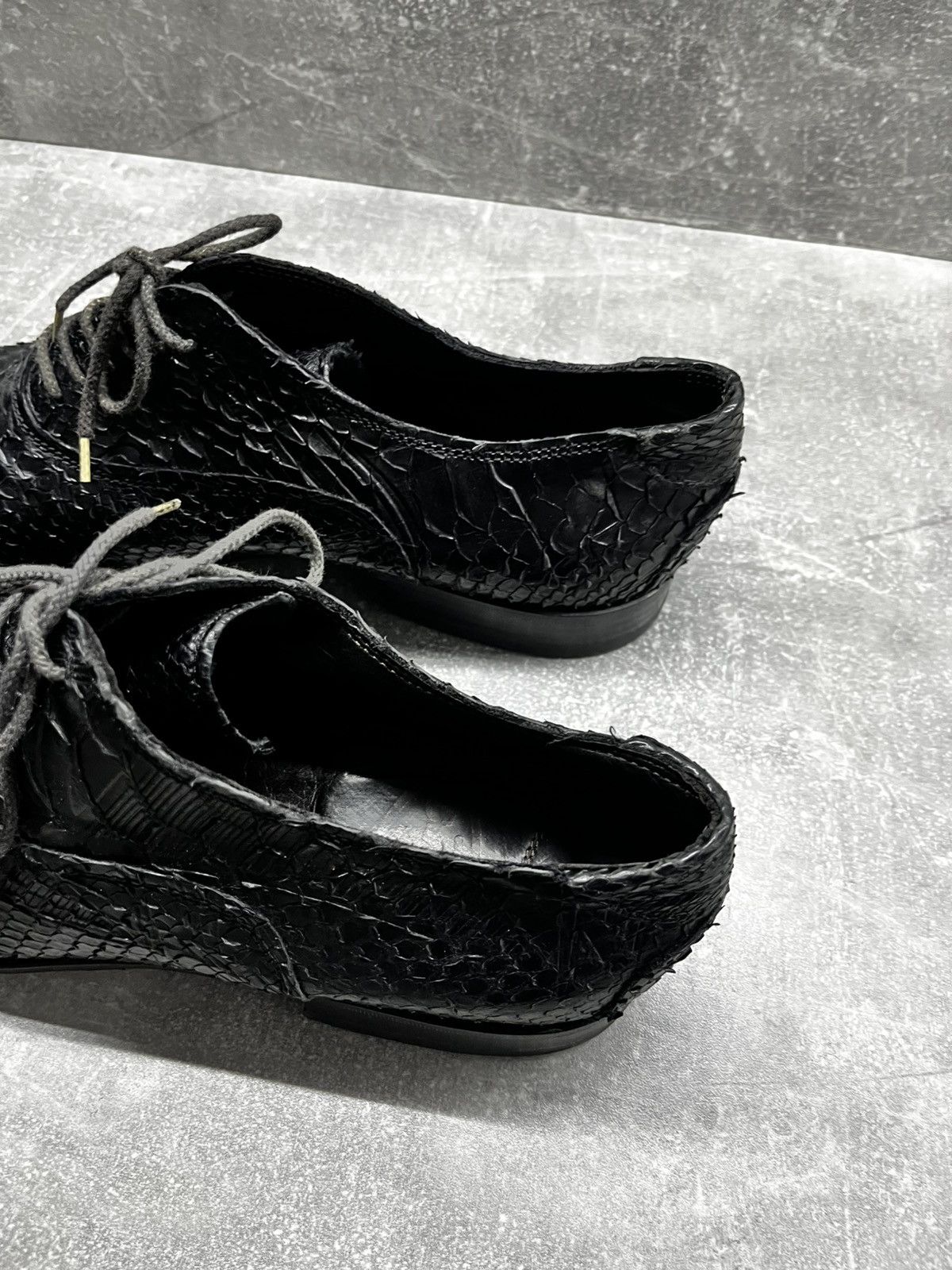 Barracuda Barracuda avant garde python learher bottega veneta style Size US 10.5 / EU 43-44 - 7 Thumbnail