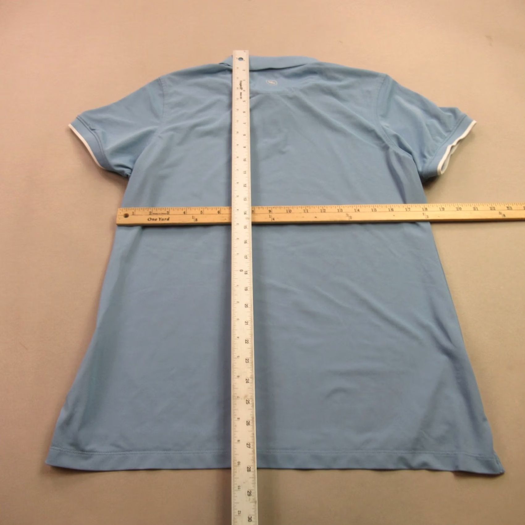 Peter Millar Peter Millar Shirt Womens Large Blue Short Sleeve Pullover Lightweight Polo Size L / US 10 / IT 46 - 7 Thumbnail