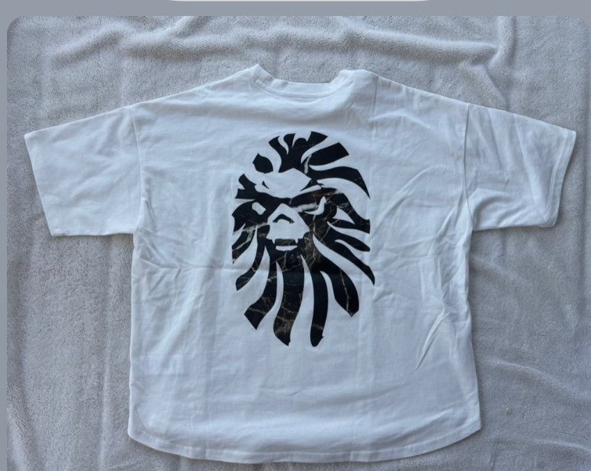 Bape Bape 'Black' White Logo Tee Size US L / EU 52-54 / 3 - 1 Thumbnail