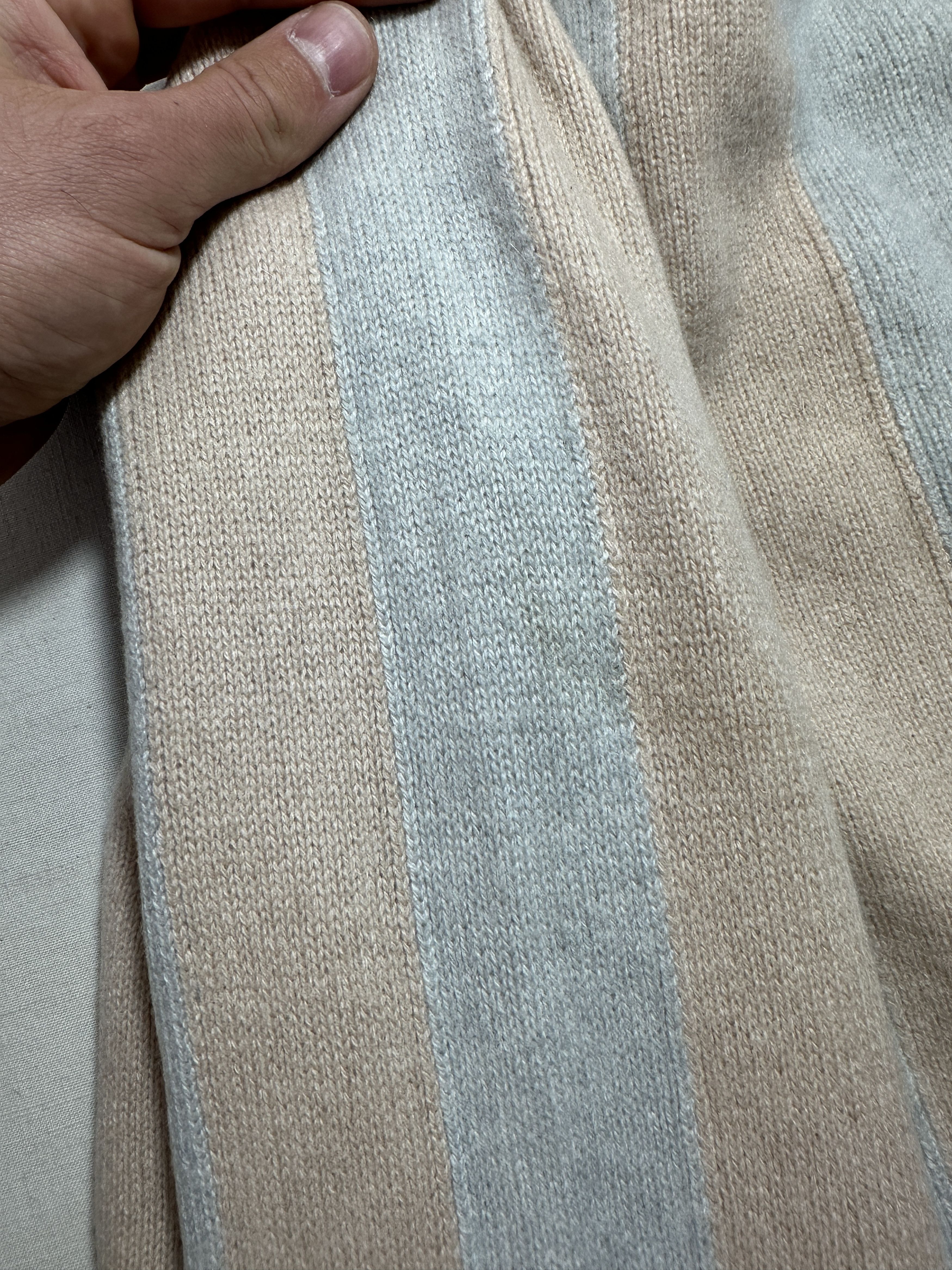 Bottega Veneta Bottega Veneta Cashmere Stripe Raglan Sweater Fit IT 42 Size M / US 6-8 / IT 42-44 - 15 Thumbnail