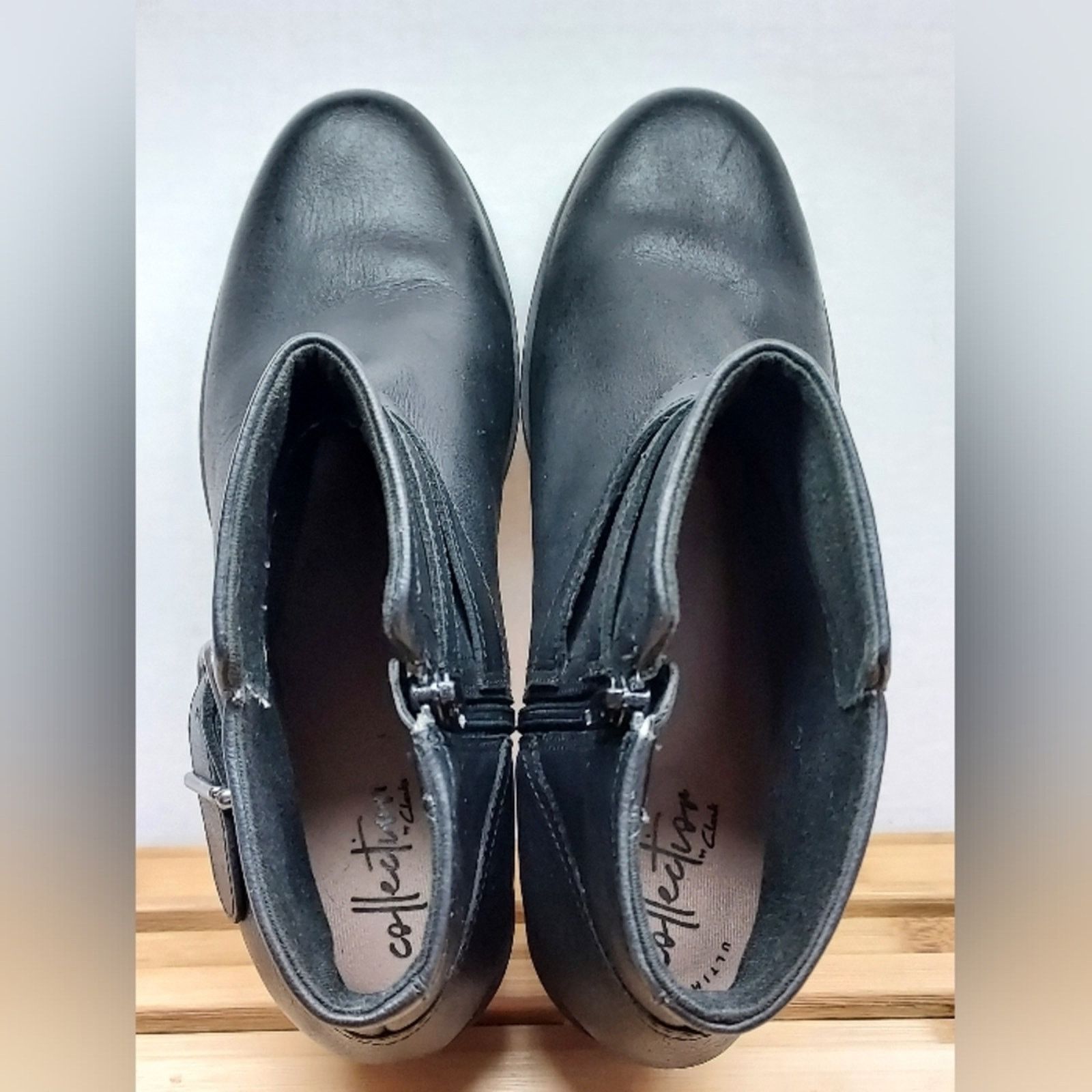 Clarks Clarks Womens | Black | Hollis Buckle Ankle Boots Size 9.5 Size US 9.5 / IT 39.5 - 10 Thumbnail