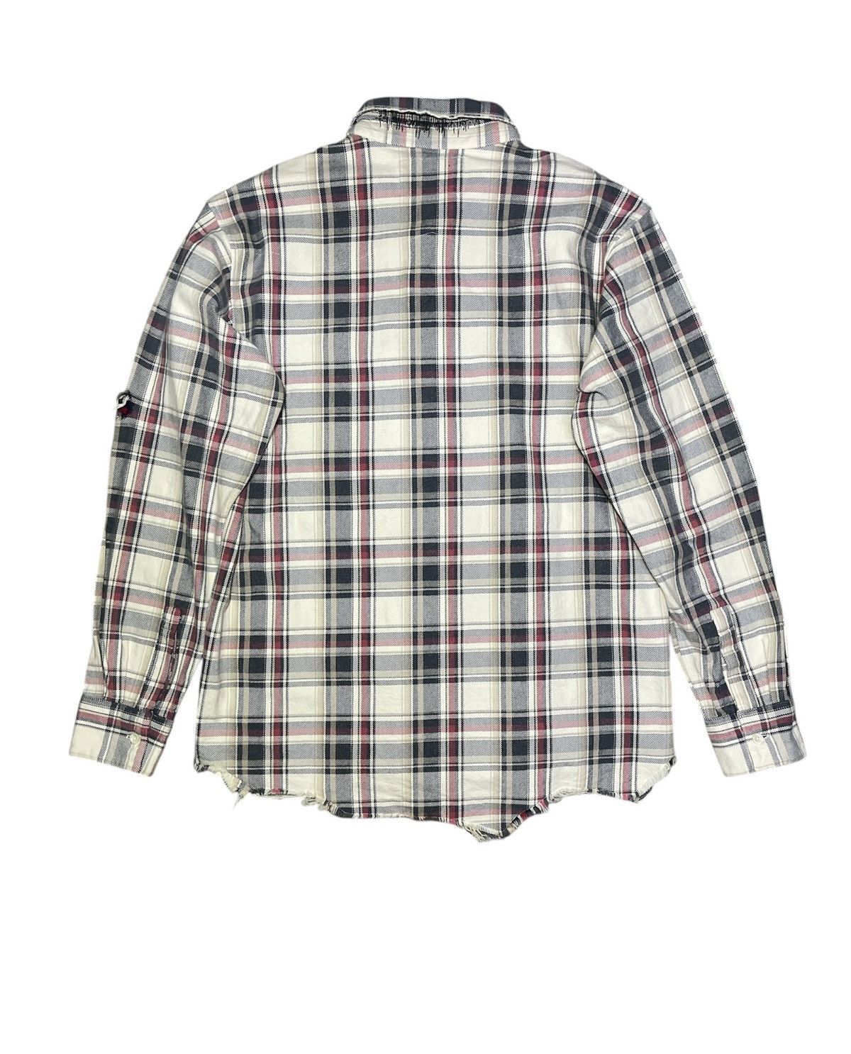 Japanese Brand × KURO × Kapital Super Rare Kuro Denim Flannel Shirt Size US M / EU 48-50 / 2 - 2 Thumbnail