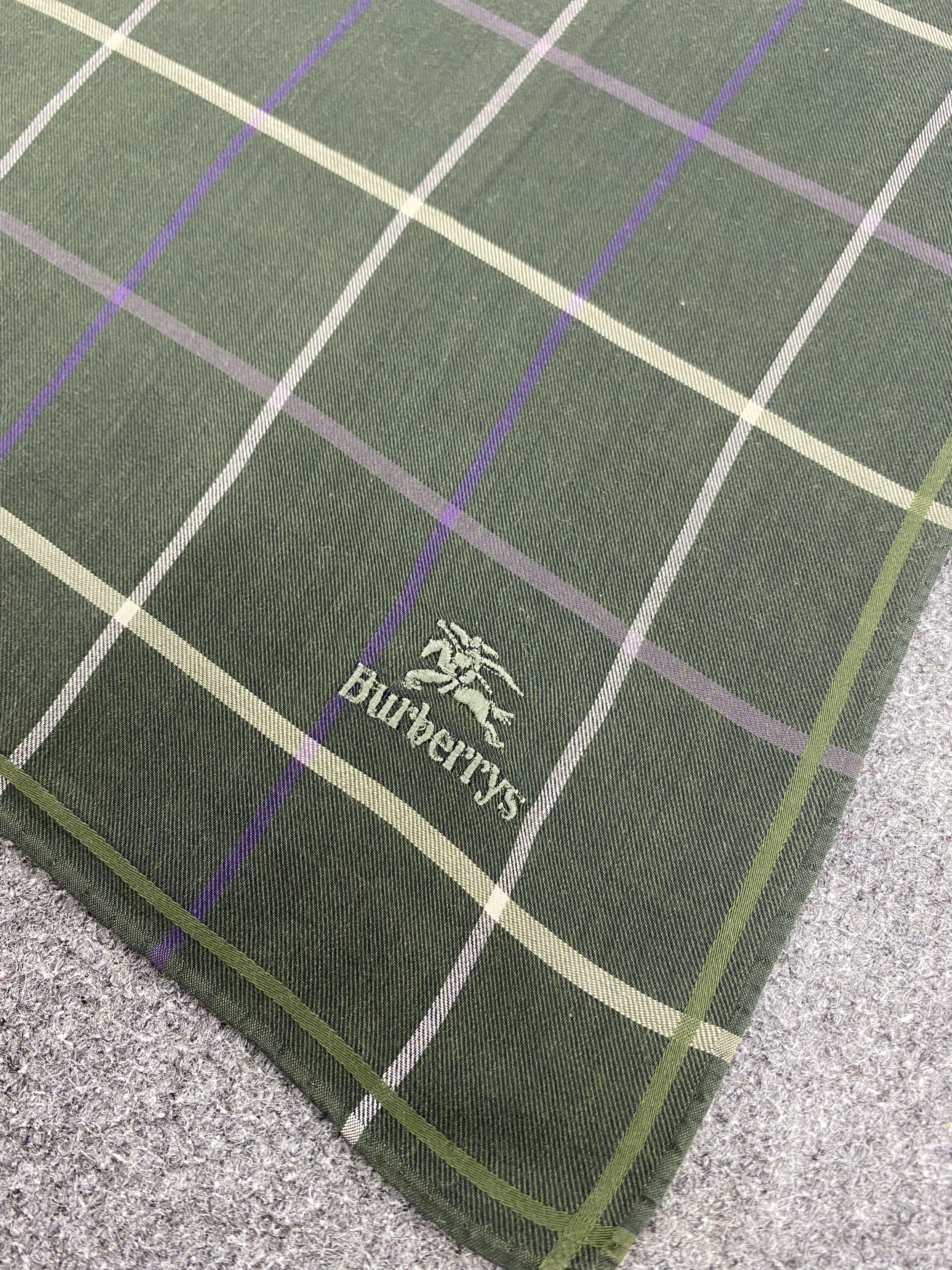 Burberry Burberry Nova Check Handkerchief Neckerchief Bandana HKC0375 Size ONE SIZE - 6 Thumbnail