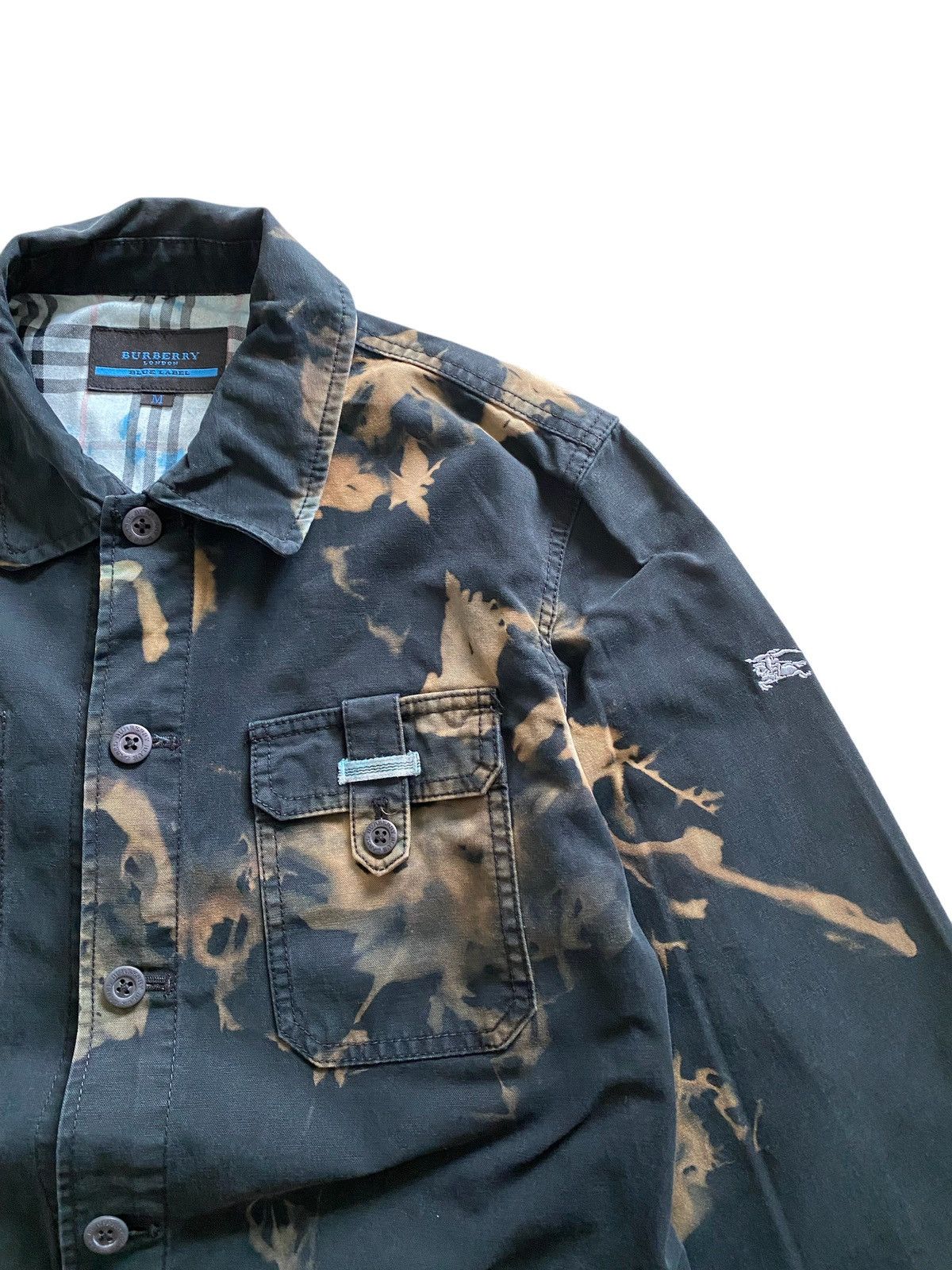 Burberry Vintage Burberry Blue Label Chore Jacket asid wash design Size US M / EU 48-50 / 2 - 11 Thumbnail