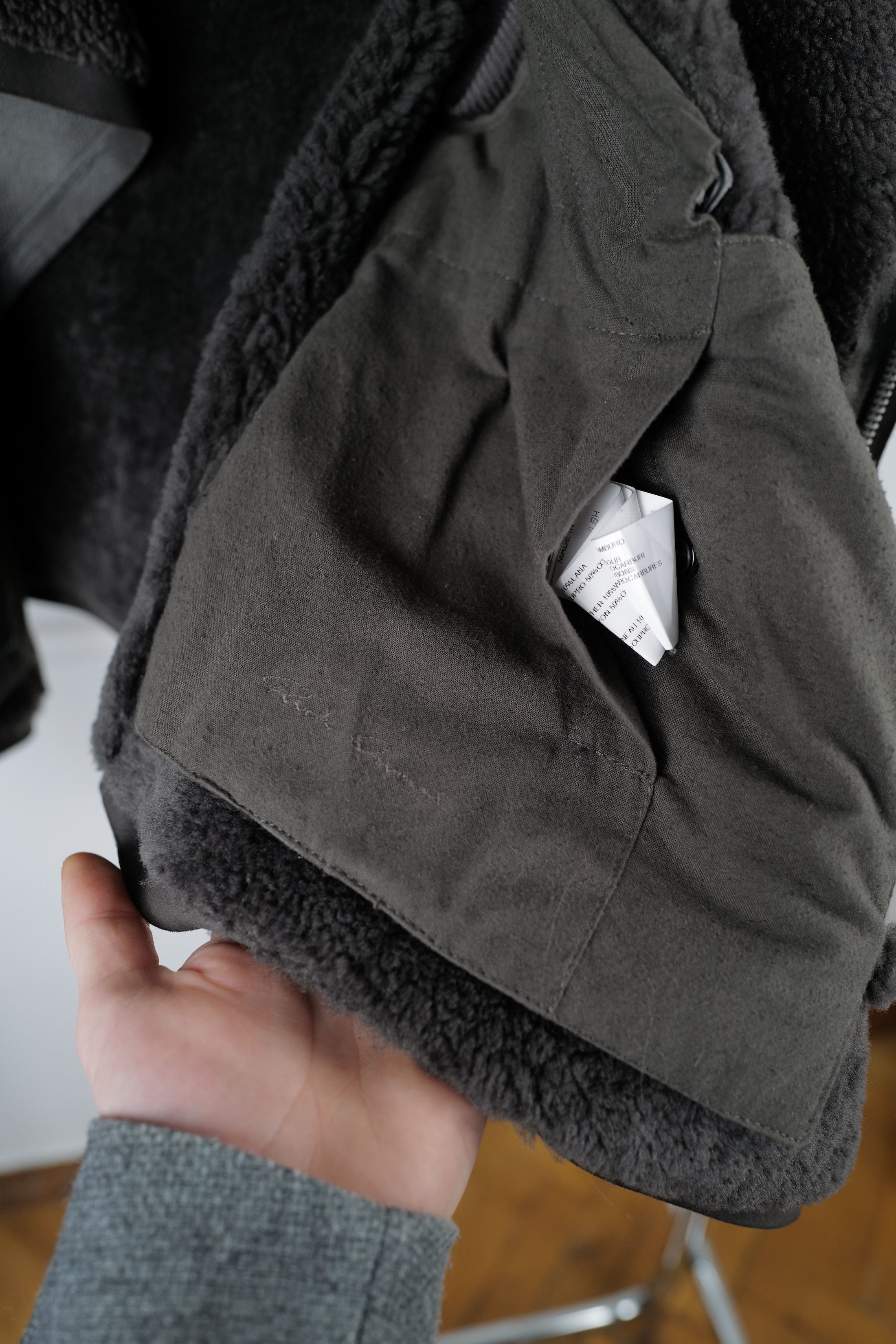 Rick Owens rick owens shearing leather jacket Size M / US 6-8 / IT 42-44 - 17 Thumbnail