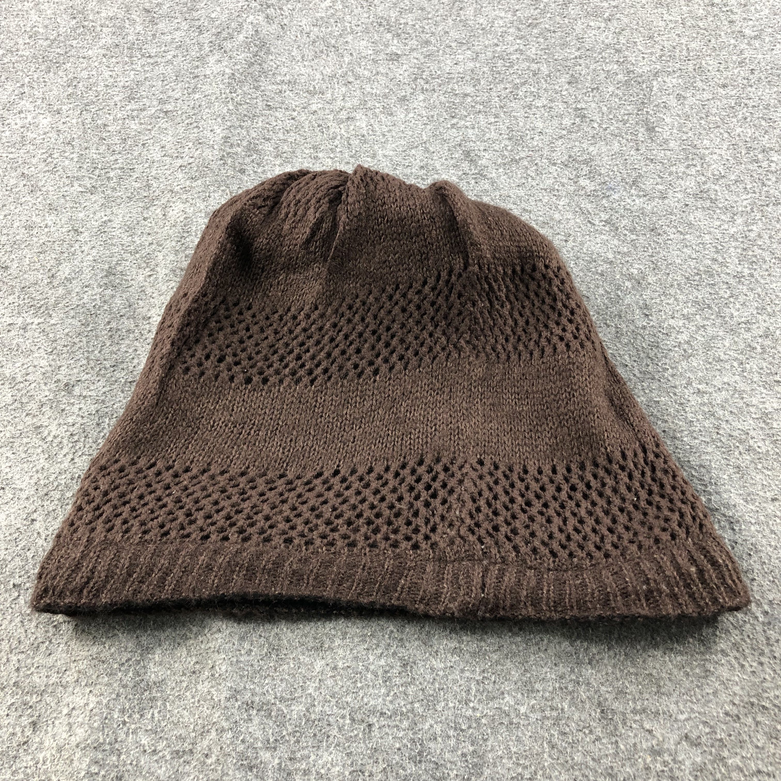 Vintage Unknown Reversible Stripes Beanie Snowcap Snow Hat B360 Size ONE SIZE - 7 Thumbnail