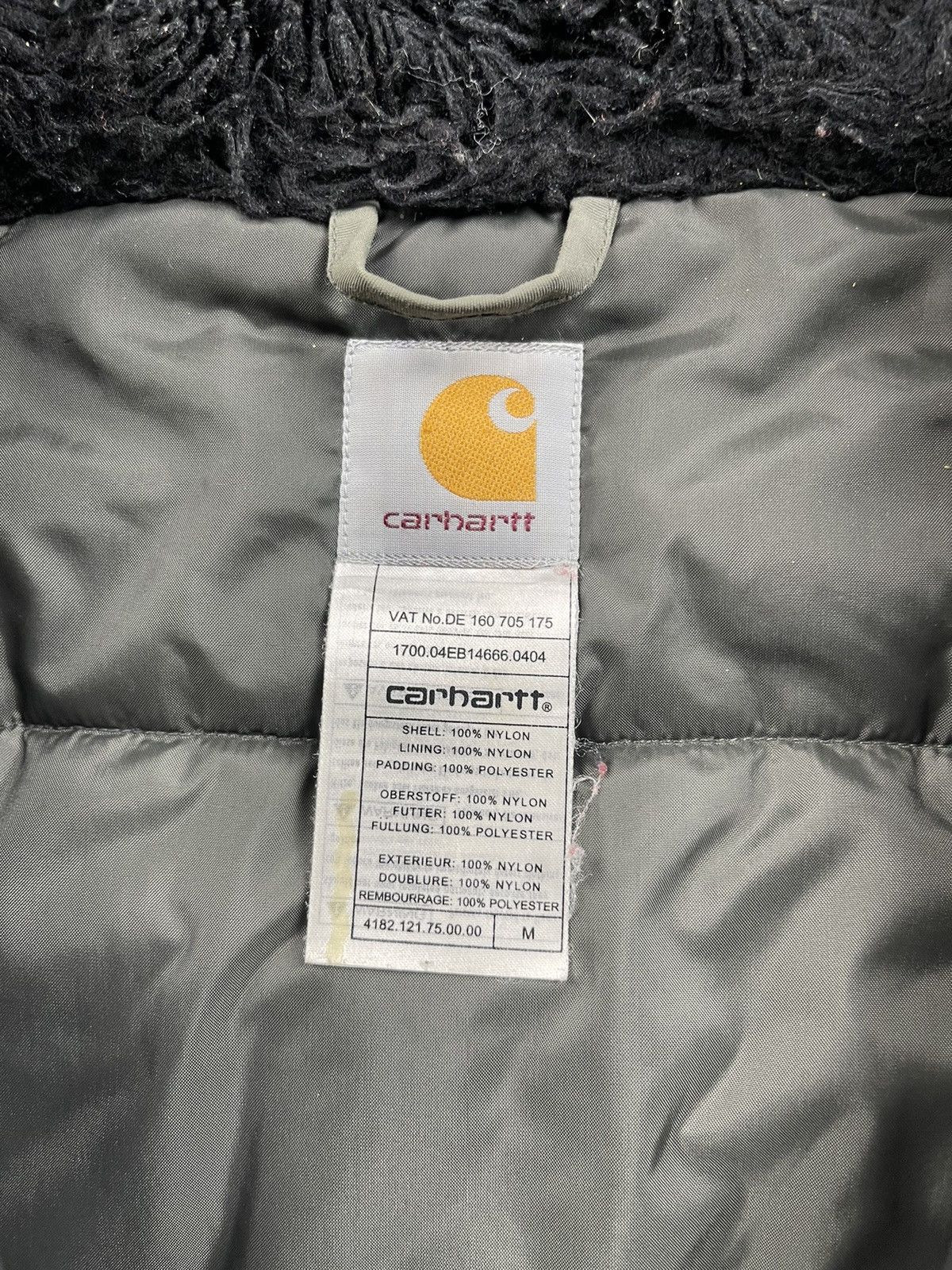 Carhartt × Carhartt Wip Carhartt Nylon Gray Long Fur Synthetic Hooded Parka Jacket Size US M / EU 48-50 / 2 - 18 Thumbnail