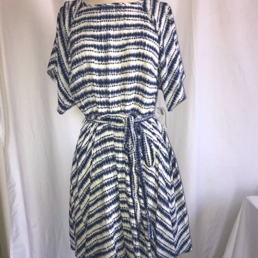 Old Navy Old Navy blue & white dress Size XS / US 0-2 / IT 36-38 - 1 Thumbnail