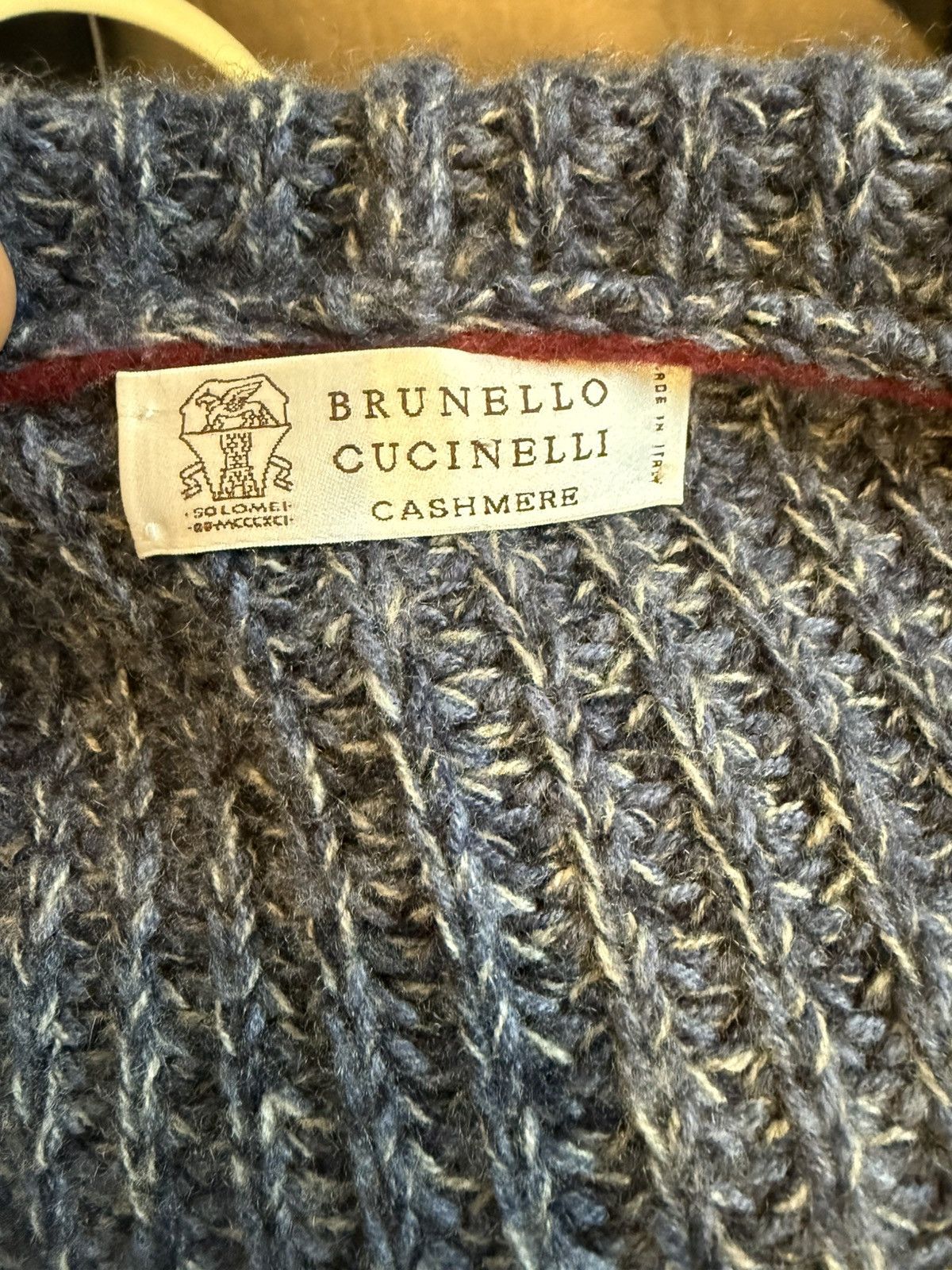 Brunello Cucinelli Brunello Cucinelli Knit Cashmere Zip Hoodie Size US M / EU 48-50 / 2 - 2 Thumbnail