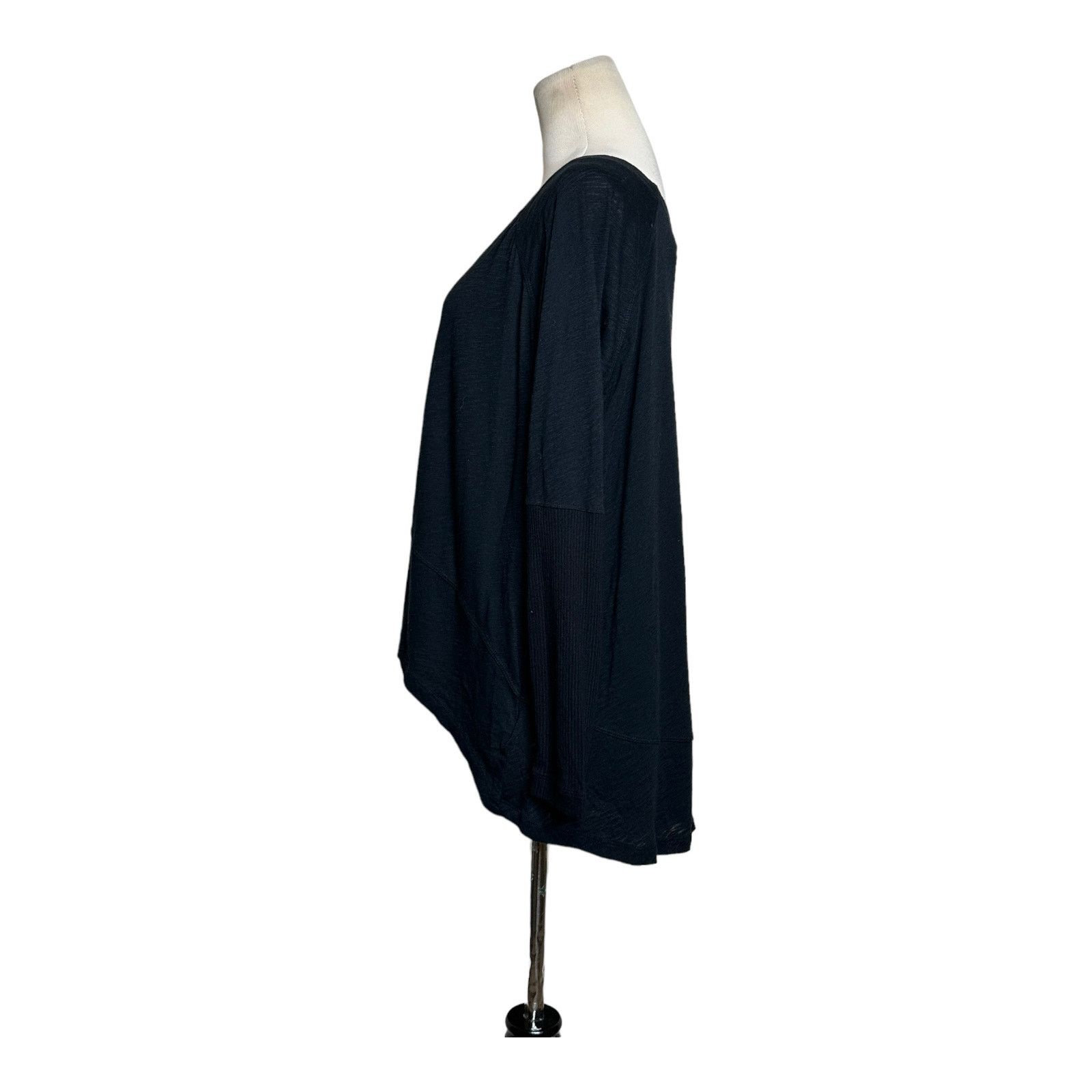 Buffalo David Bitton Buffalo black long sleeves oversize hi low shirt size small Size S / US 4 / IT 40 - 8 Thumbnail