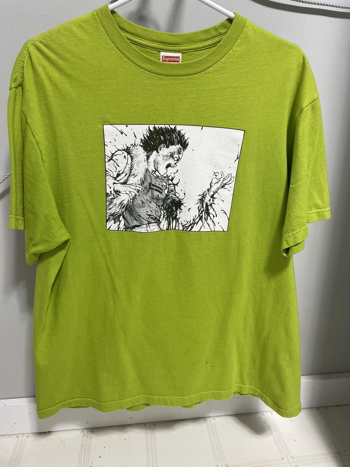 Akira Yamagata Tee Label Supreme Akira Tee BRAND NEW FW17 SUPREME