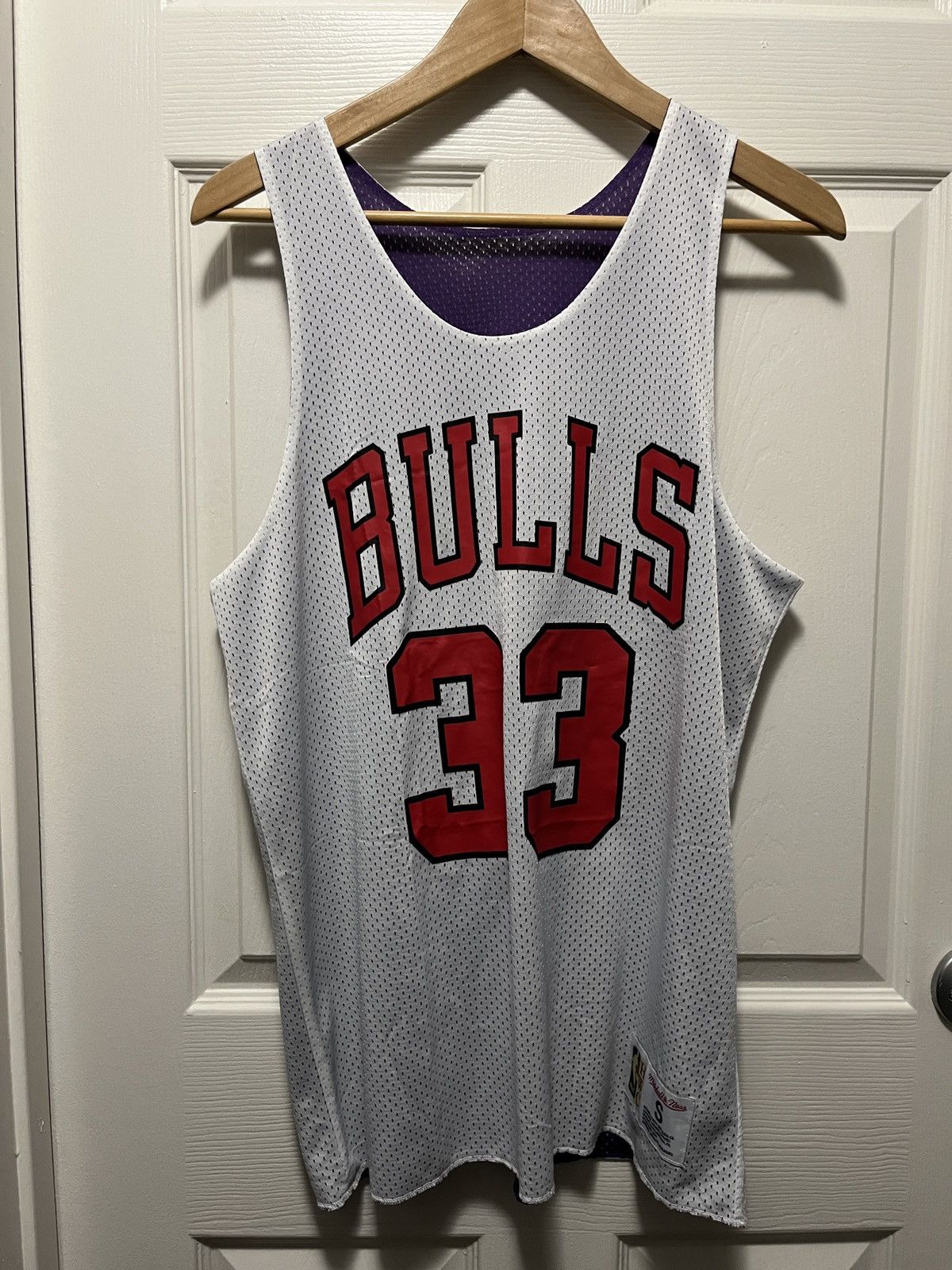 Scottie Pippen bulls/all star practice jersey