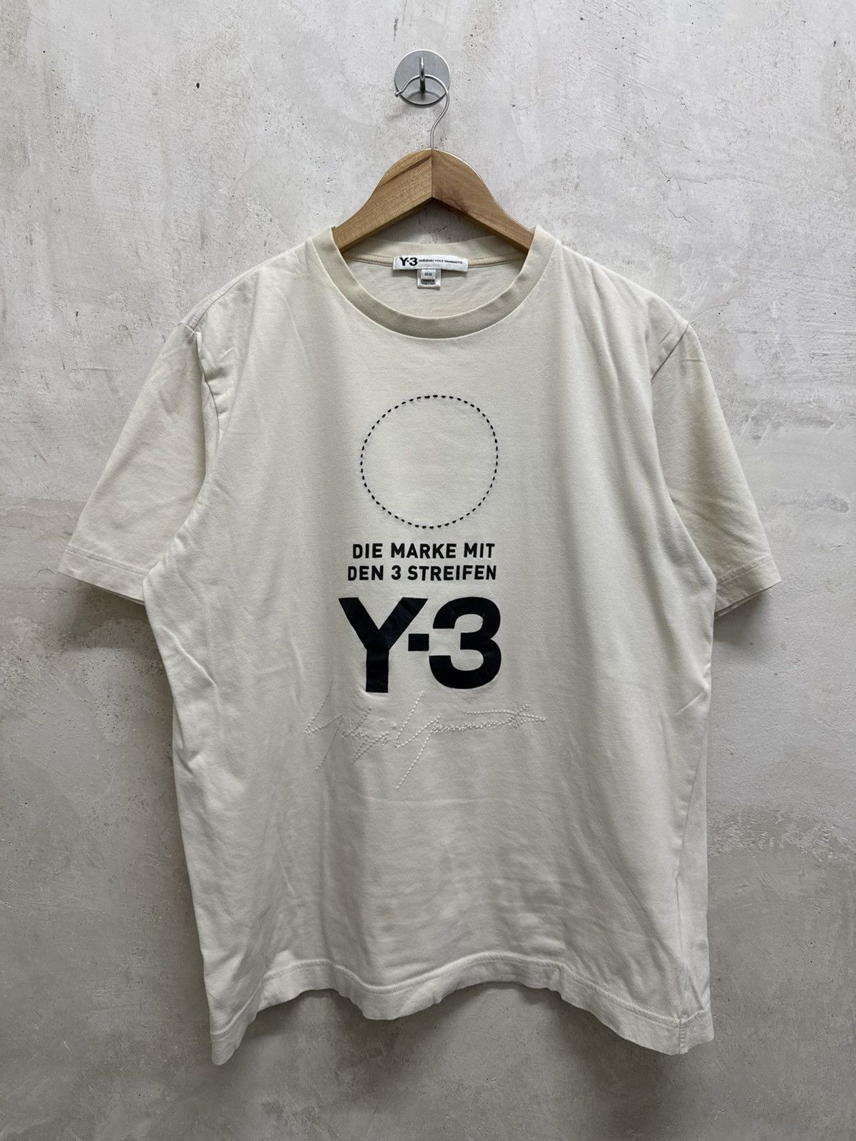 Adidas Adidas Y-3 Yohji Yamamoto Tee Size US M / EU 48-50 / 2 - 1 Thumbnail