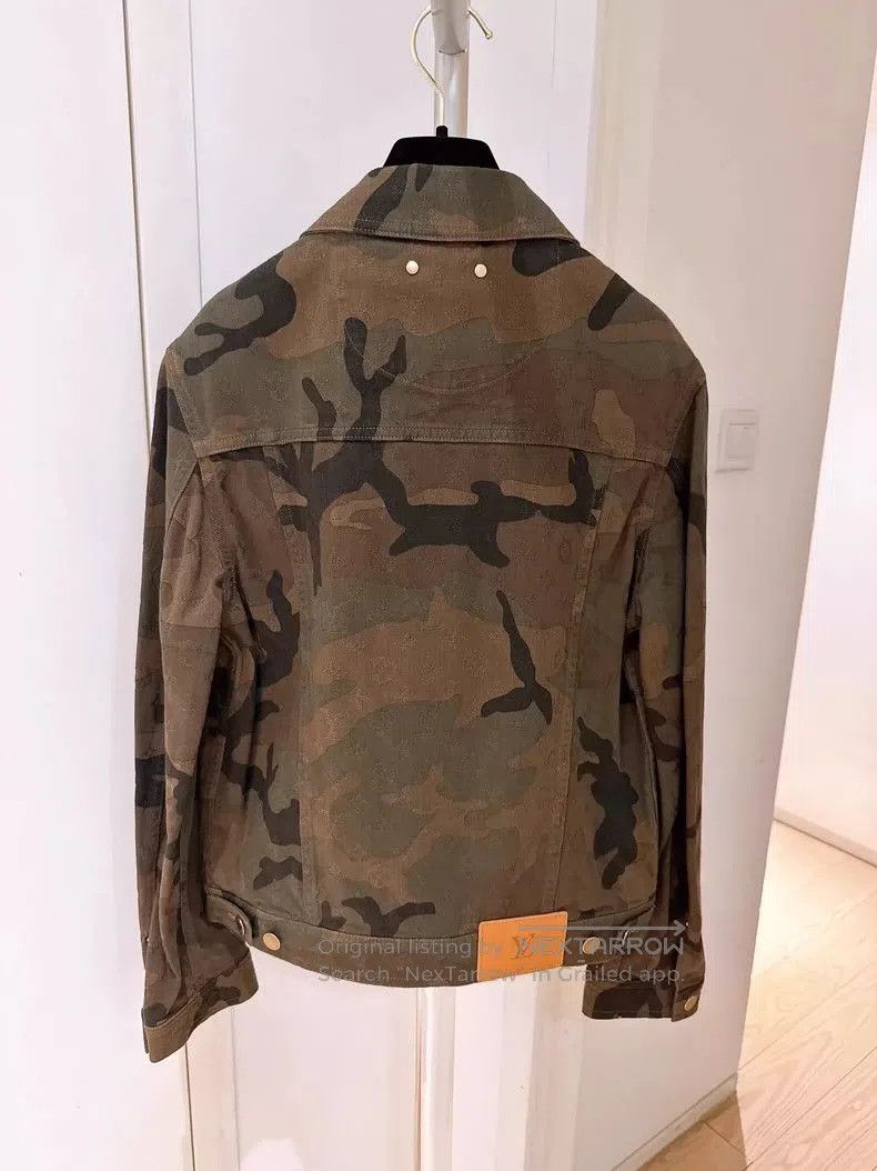 Louis Vuitton Louis Vuitton x Supreme Camo Denim Jacket. Size US XXL / EU 58 / 5 - 2 Thumbnail