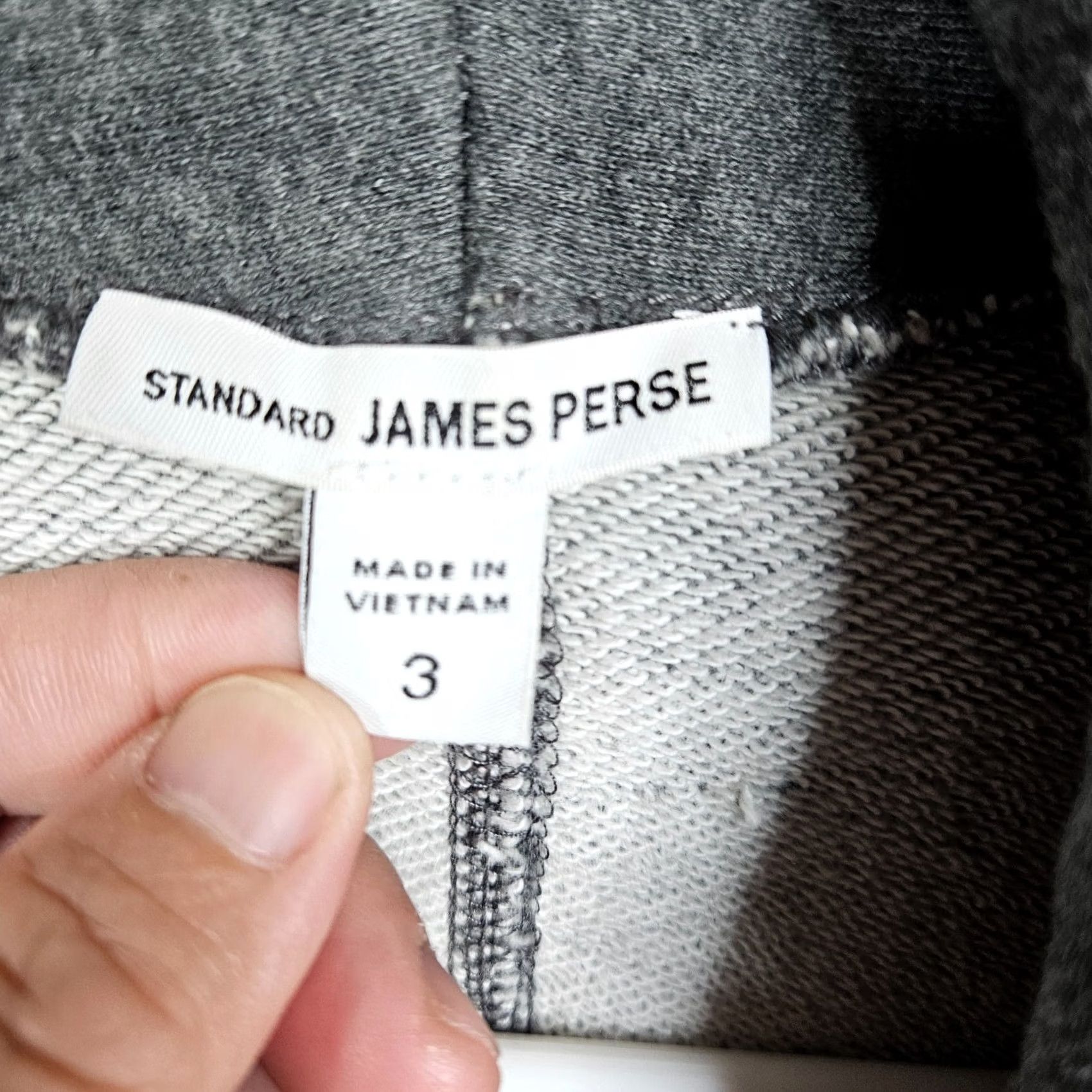 James Perse VINTAGE James Perse Blazer Women’s Gray One Button Shawl Collar Sz 3 Size XS / US 0-2 / IT 36-38 - 3 Thumbnail