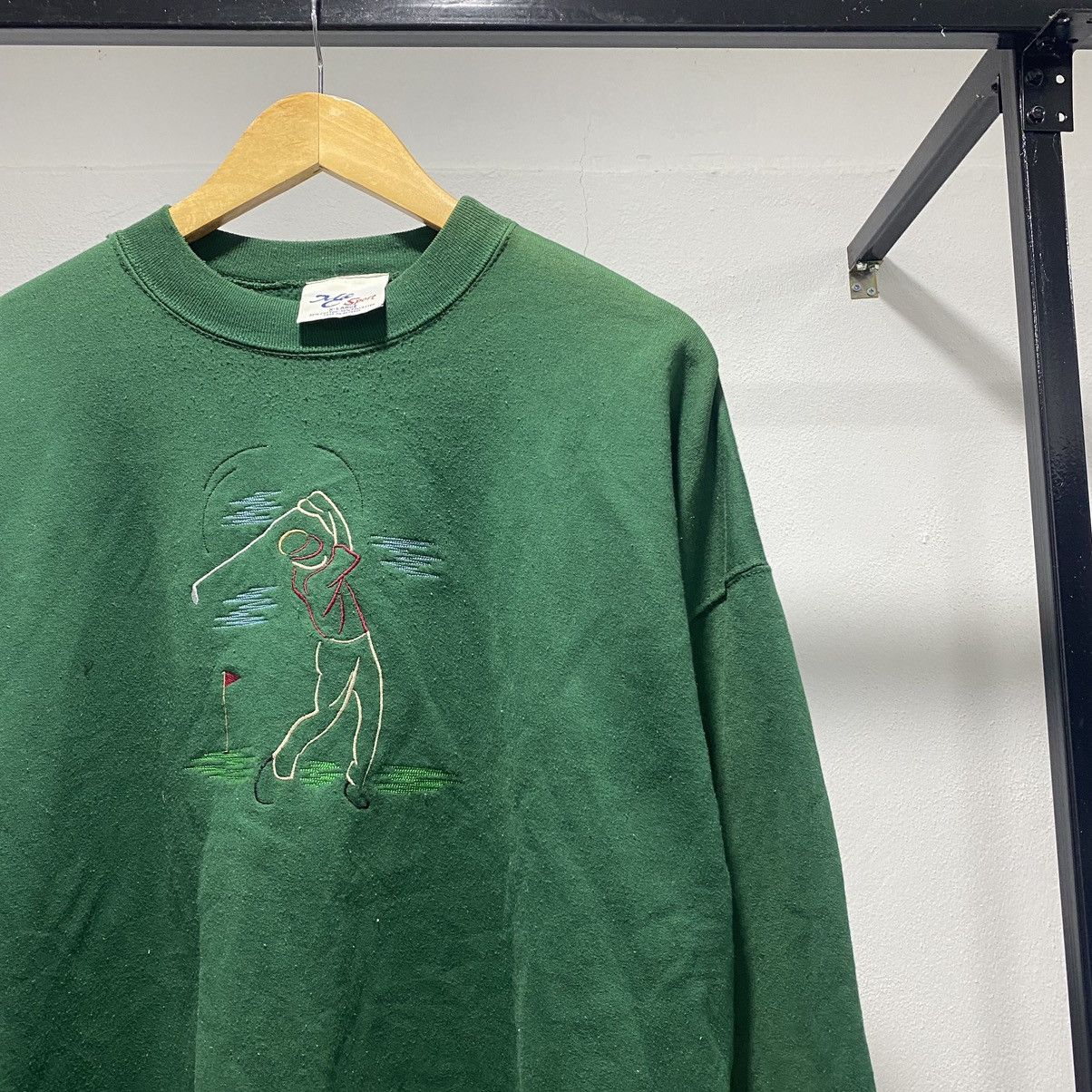 Vintage 💥Vintage M&C Sport Golf Sweatshirt 50/50 80s Size US XL / EU 56 / 4 - 3 Thumbnail