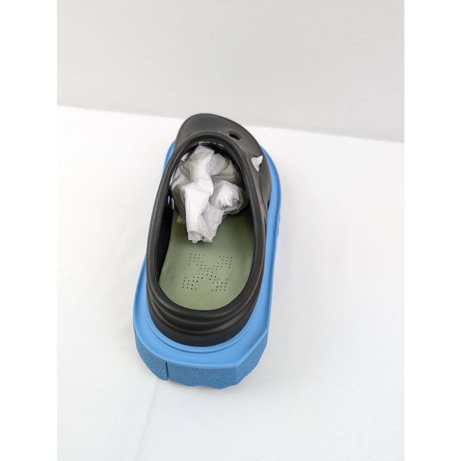 Off-White o1rshd1 Sponge Sole Meteor Slippers in Black / Blue Size US 9 / EU 42 - 8 Thumbnail