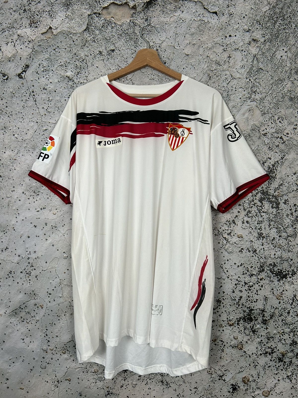 Joma Vintage Sevilla FC Joma Soccer Jersey Football Sportswear Size US XXL / EU 58 / 5 - 1 Thumbnail