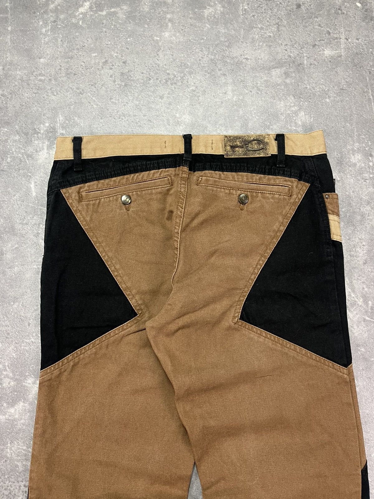Just Cavalli AW03 Just Cavalli Geometry Panel Flared Jeans 33 Size US 33 - 12 Thumbnail