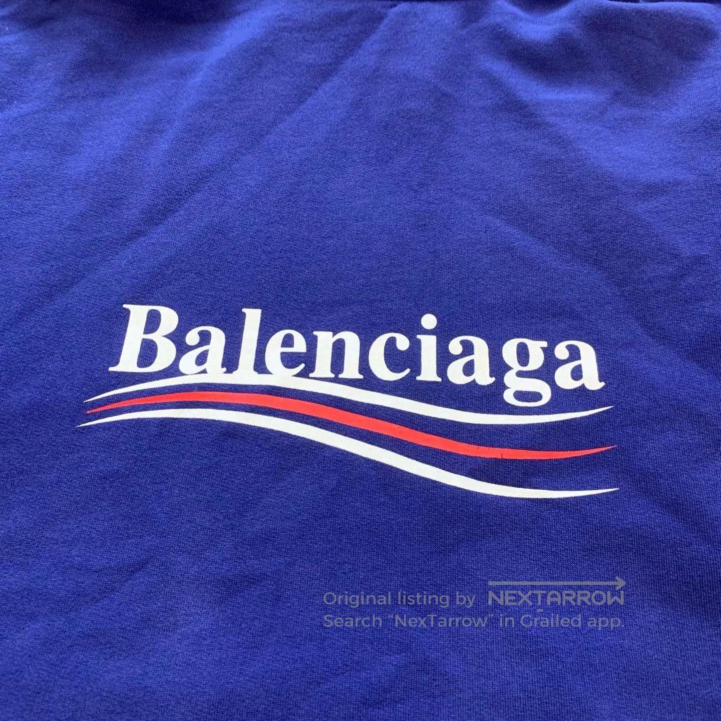 Balenciaga Balenciaga Blue Coca-Cola Hoodie Sweatshirt. Size US M / EU 48-50 / 2 - 9 Thumbnail