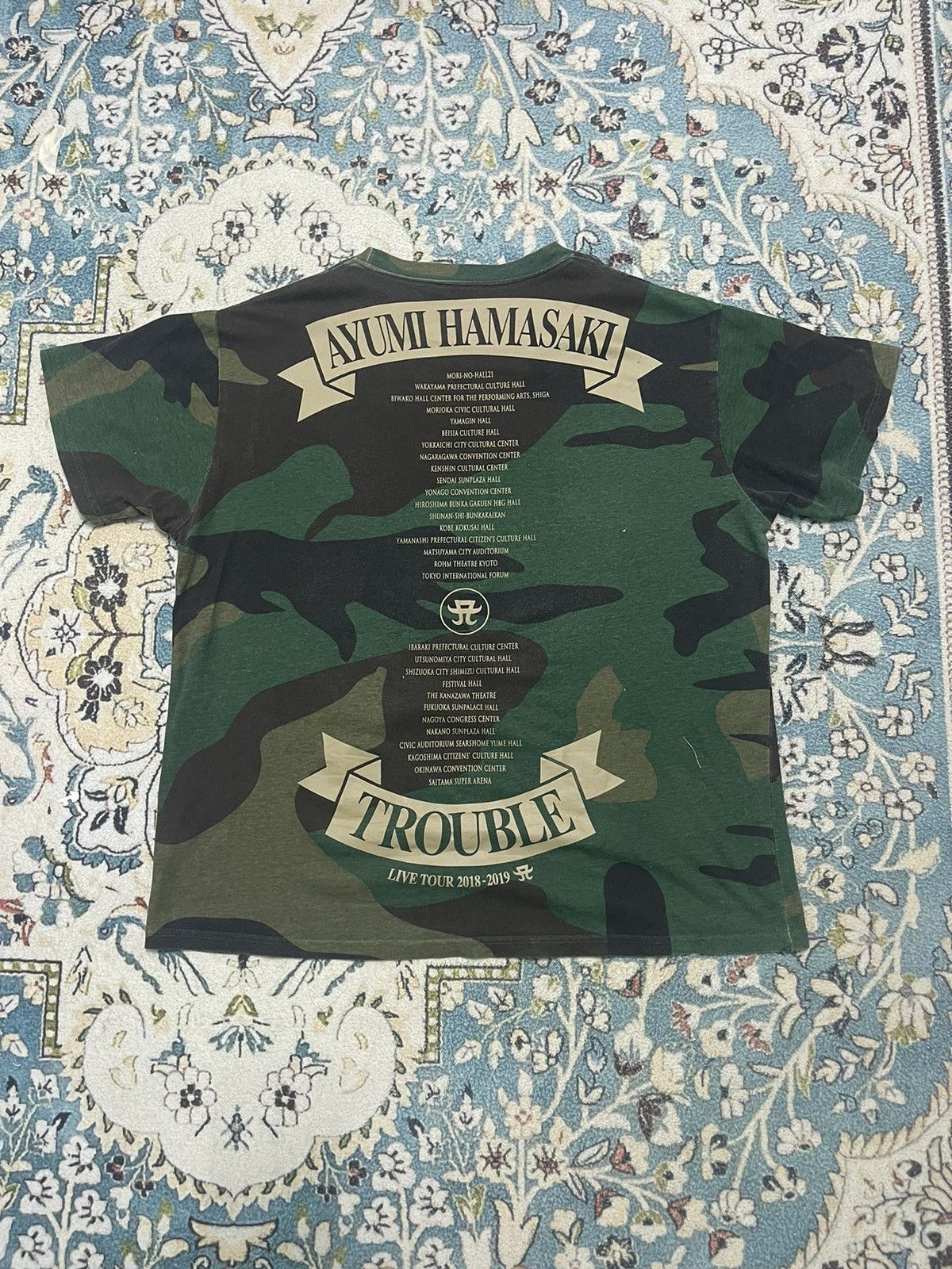 Japanese Brand AYUMI HAMASAKI LIVE TOUR T-SHIRT Size US XL / EU 56 / 4 - 2 Thumbnail