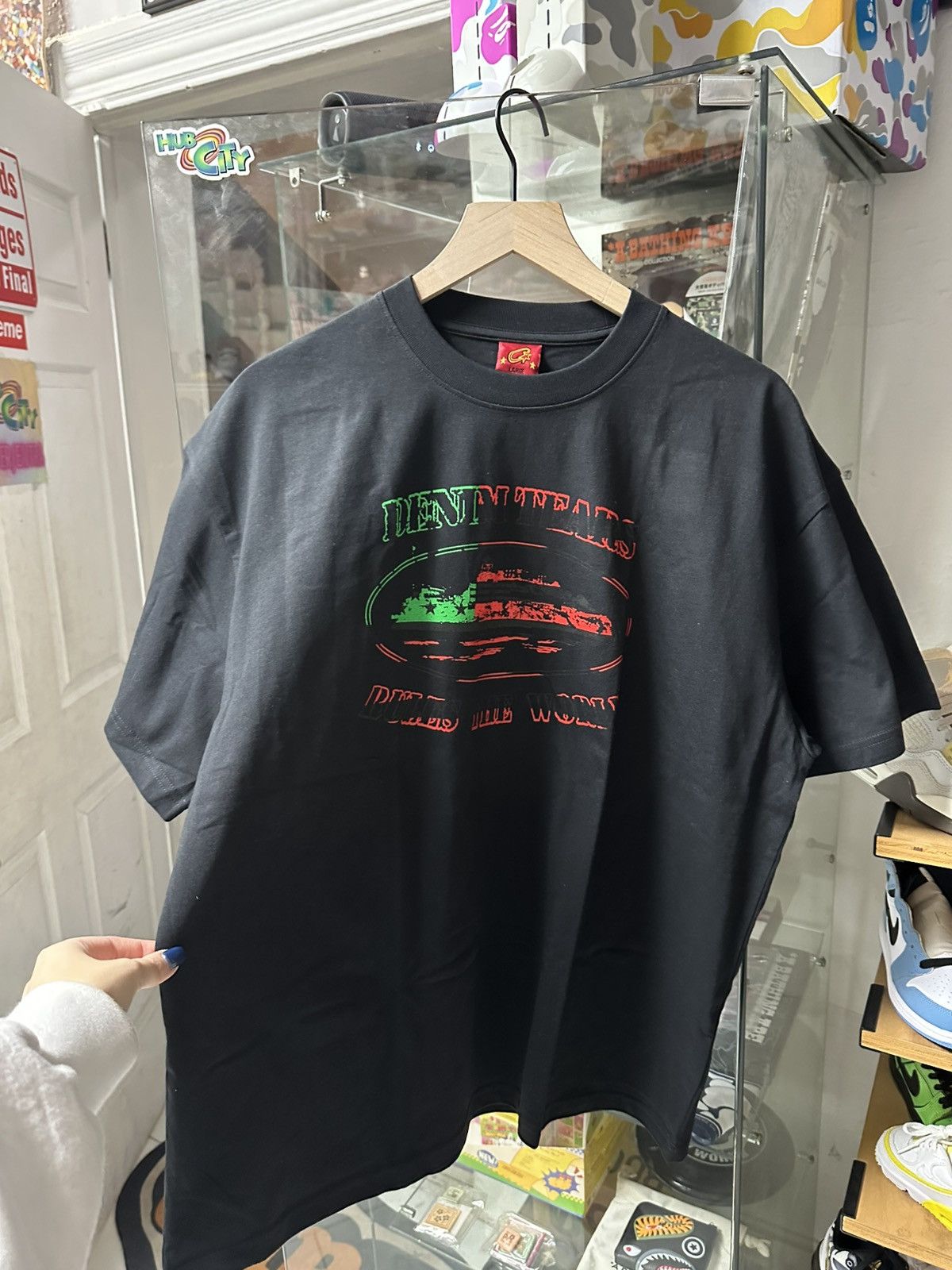 Corteiz Cortiez X Denim Tears Tee Size US L / EU 52-54 / 3 - 1 Thumbnail