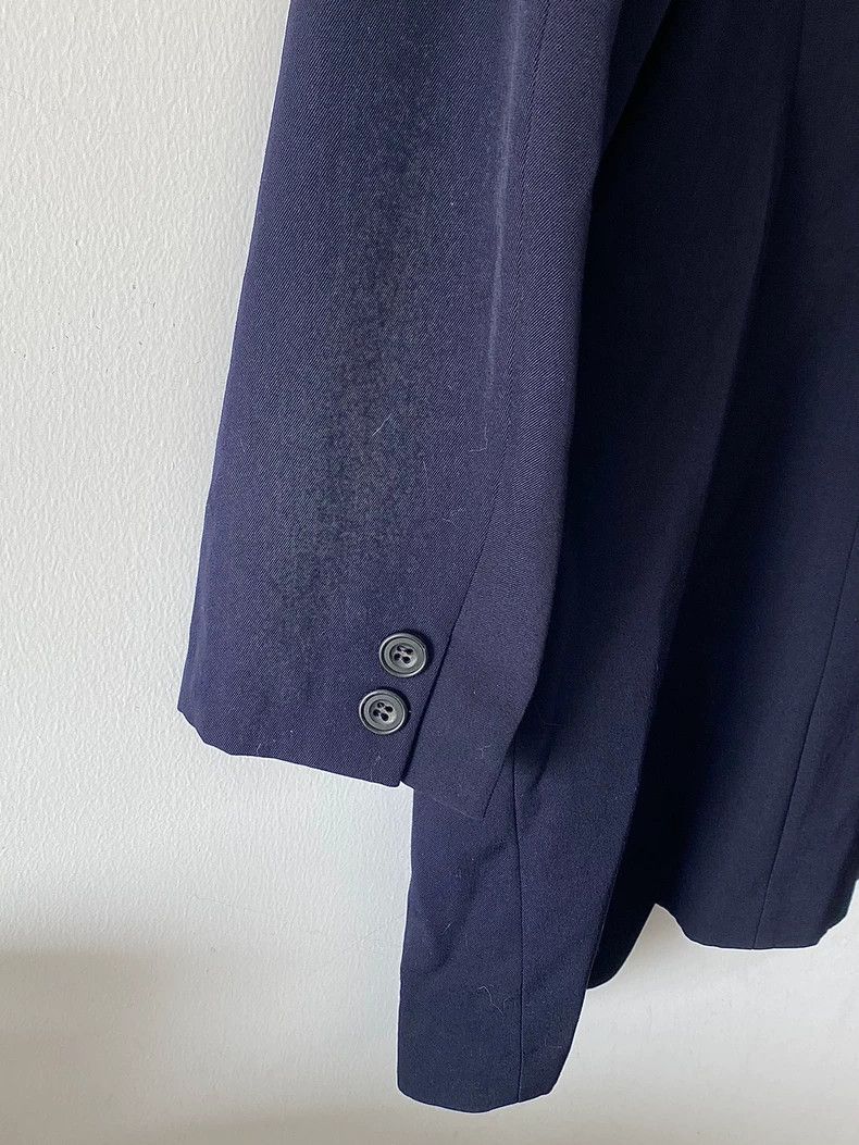 Yohji Yamamoto Yohji Yamamoto Navy blue blazer jacket Size US S / EU 44-46 / 1 - 5 Thumbnail