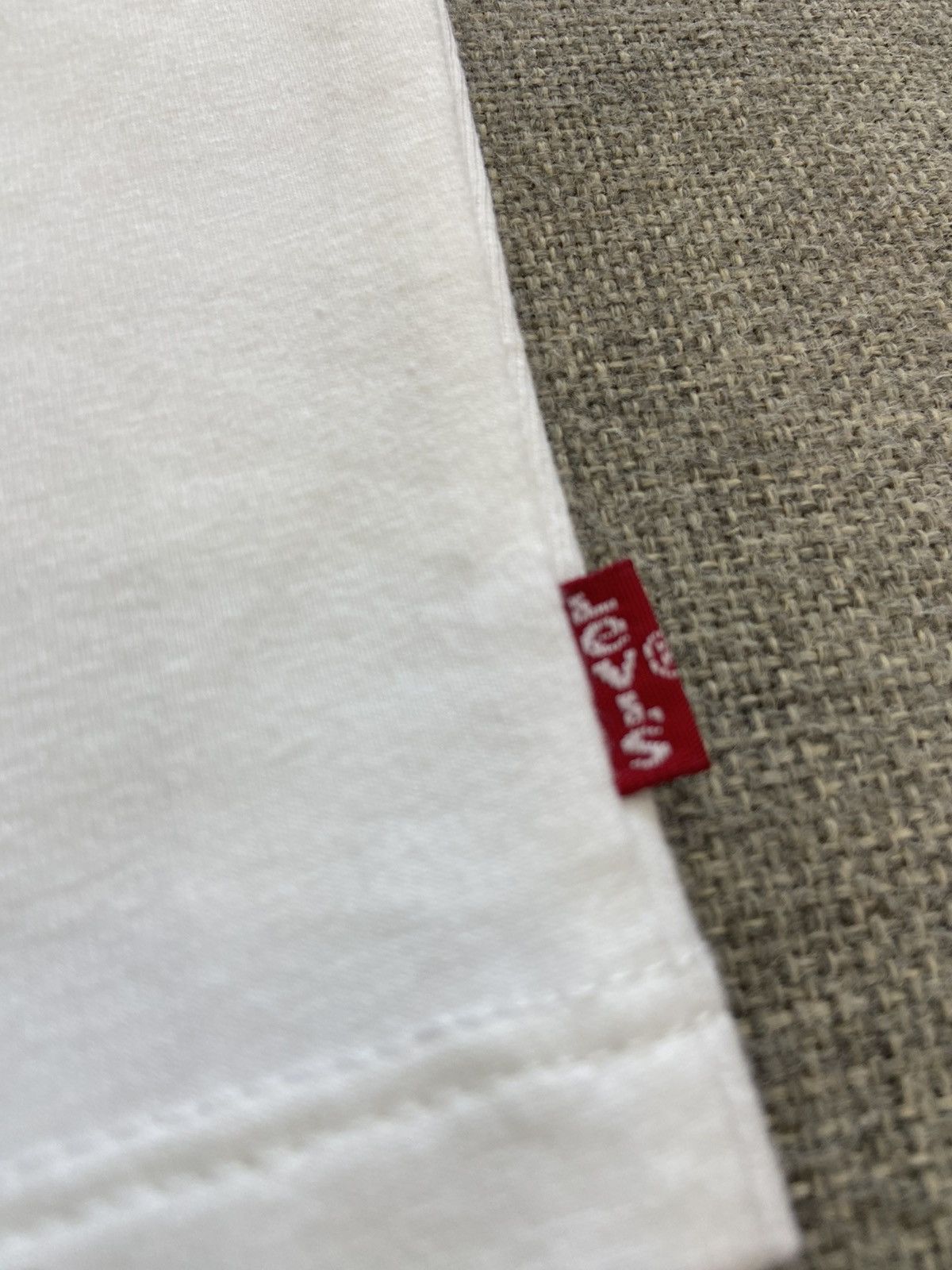 Levi's Levi’s® White Asymmetric One-Shoulder Crop Top – SizeM – Y2K Size L / US 10 / IT 46 - 5 Thumbnail