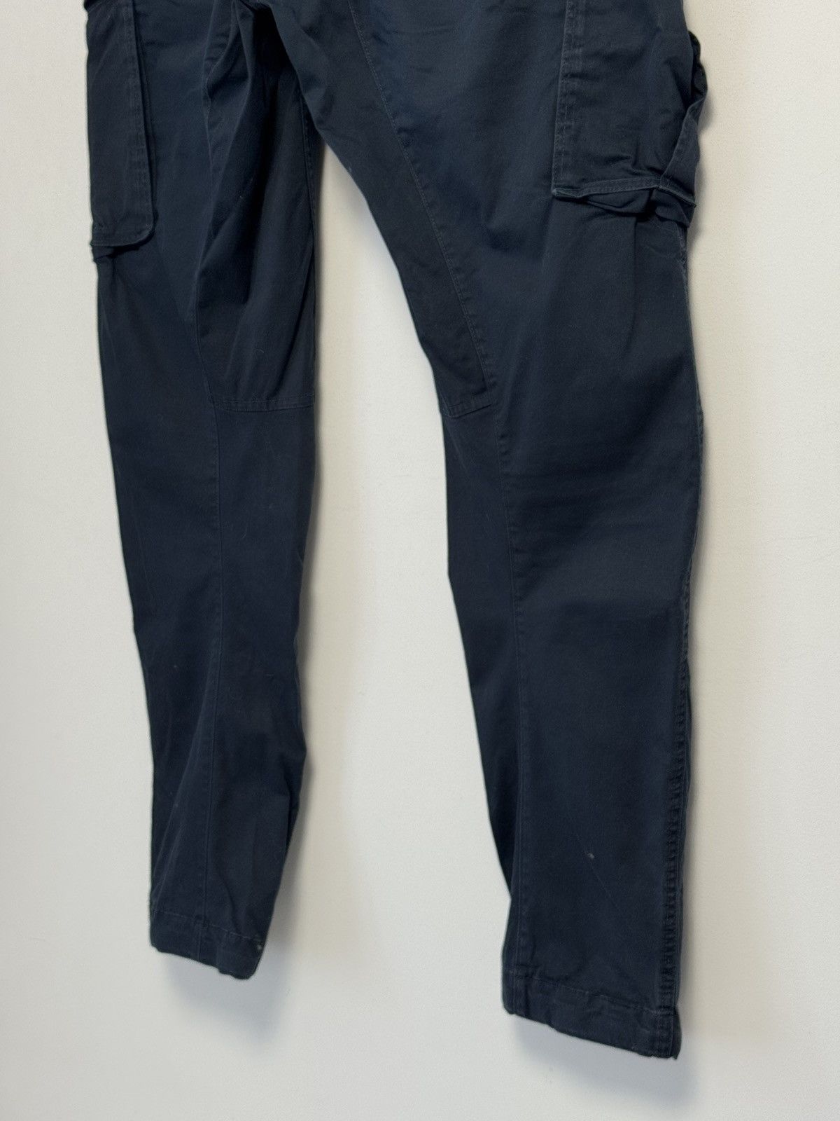 G-Star G-Star Raw Rovic Zip 3D Straight Tapered Blue Cargo Pants Size US 36 / EU 52 - 12 Thumbnail
