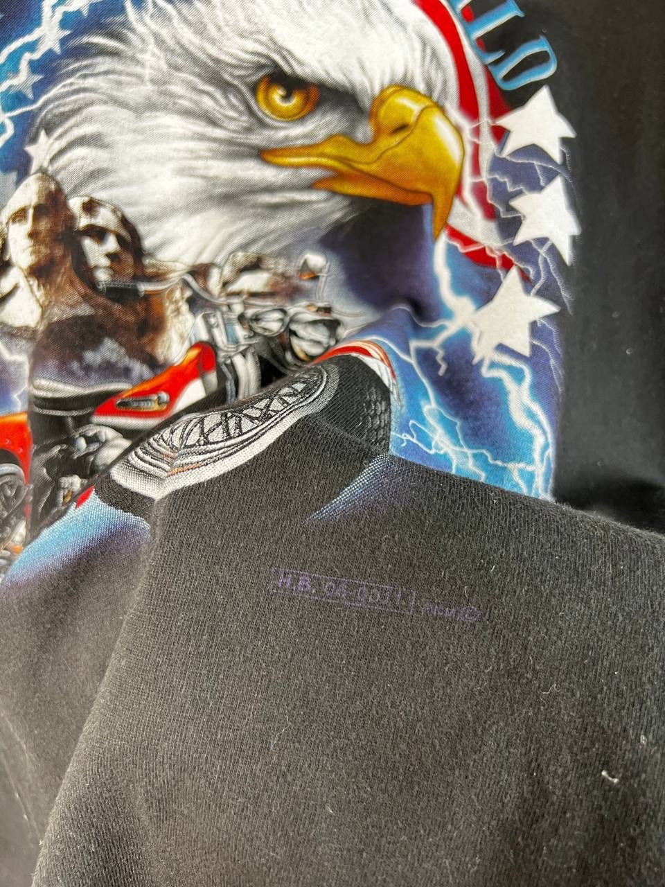 Vintage Eagle Harley Born to be wild vintage t-shirts size L Size US L / EU 52-54 / 3 - 2 Thumbnail