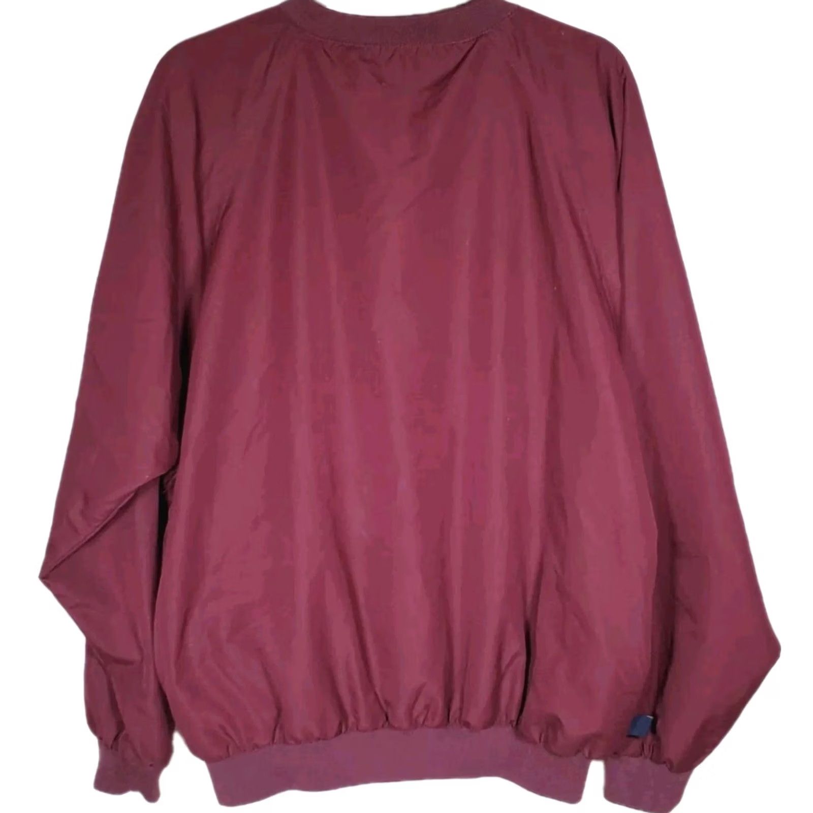 Vintage VINTAGE Boston College BC Eagles Charles River Apparel Golf Pullover Maroon Men’s L Pullover Sweatshirt Size US L / EU 52-54 / 3 - 4 Thumbnail