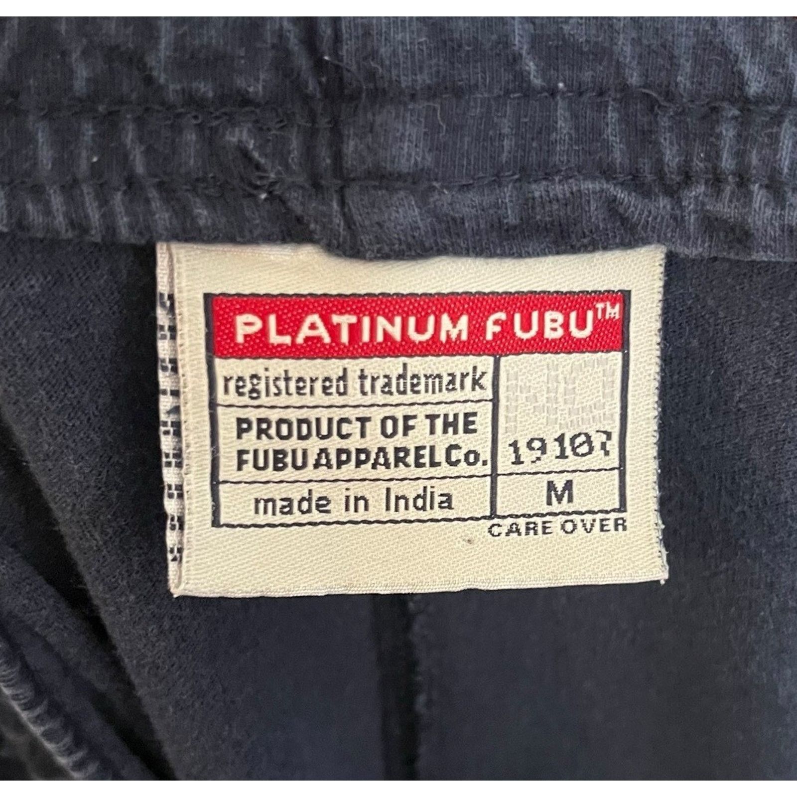 Fubu × Vintage Platinum Fubu | Vintage Y2K Fat Albert Sweatpants Size US 34 / EU 50 - 6 Thumbnail