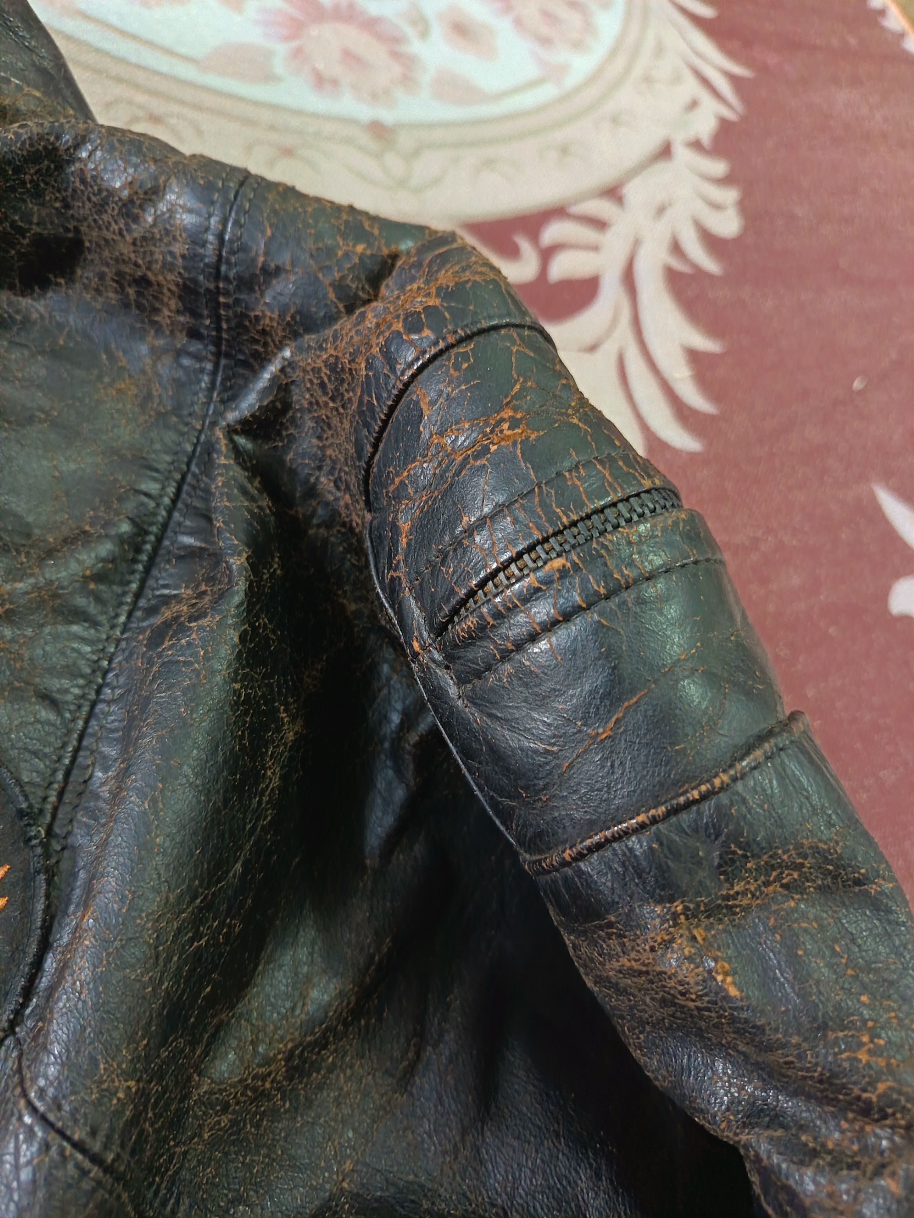 Leather Motorcycle Leather jacket Size XS / US 0-2 / IT 36-38 - 12 Thumbnail
