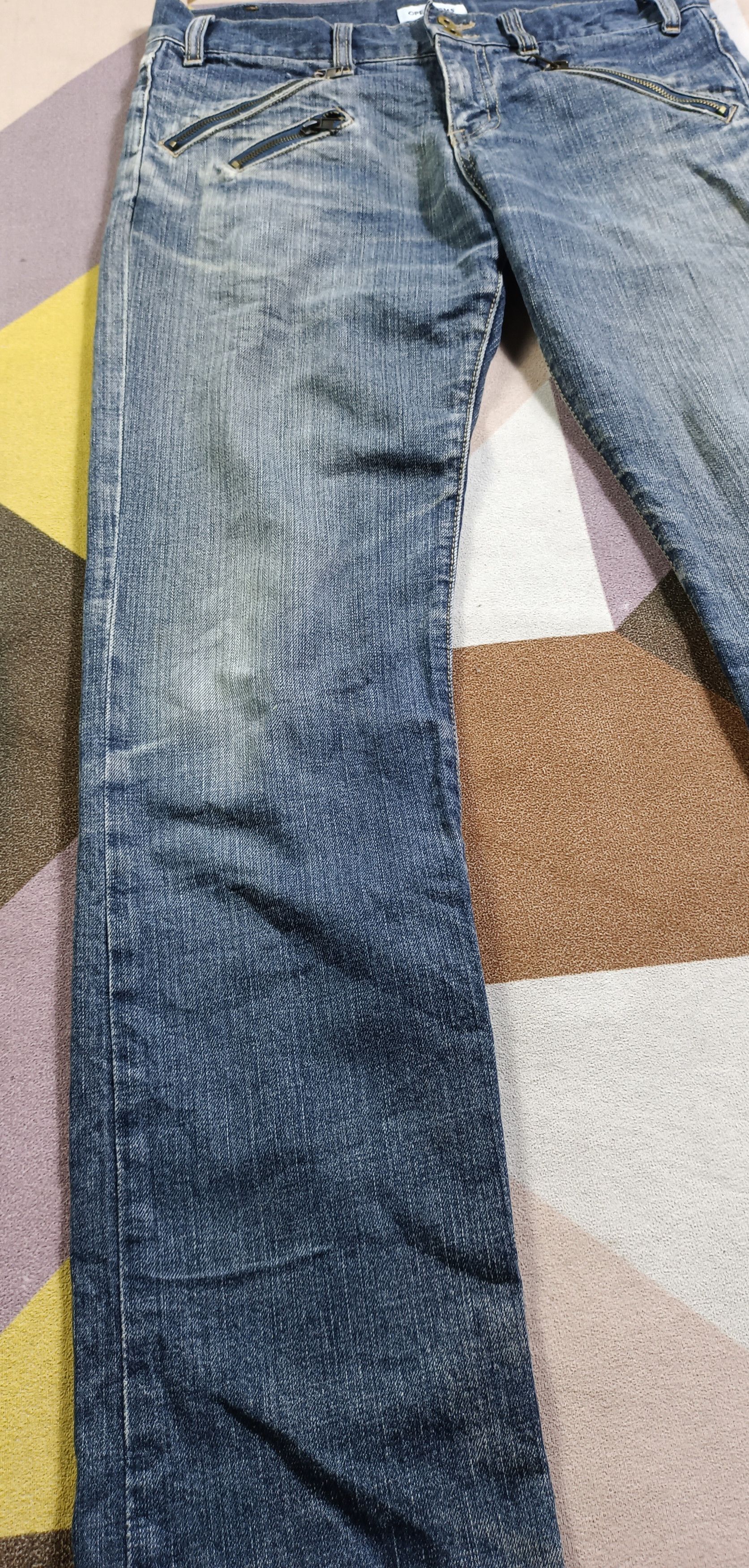 Japanese Brand × Le Grande Bleu (L.G.B.) × Tornado Mart Open arms Japan Straight Leg Multi Zipper Size US 32 / EU 48 - 4 Thumbnail