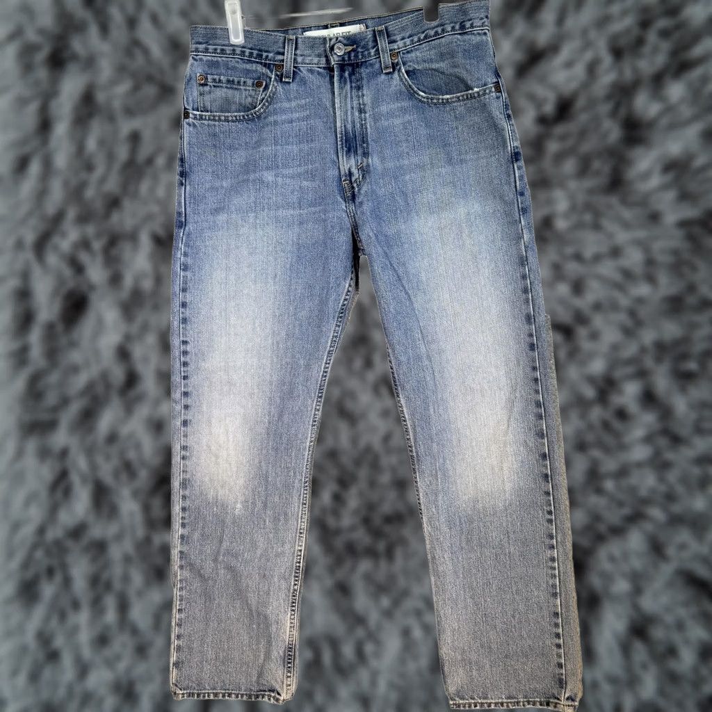 Levi's VINTAGE Levi's 505 Jeans Mens 33x30 Blue Regular Fit Straight Denim Light Wash Size US 33 - 1 Thumbnail