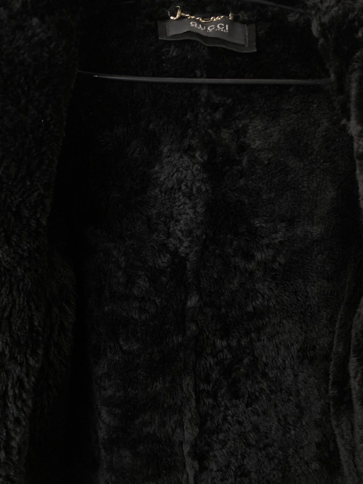 Gucci Rare! Vintage Gucci Suede Leather Jacket Fur Shearling Size M / US 6-8 / IT 42-44 - 9 Thumbnail