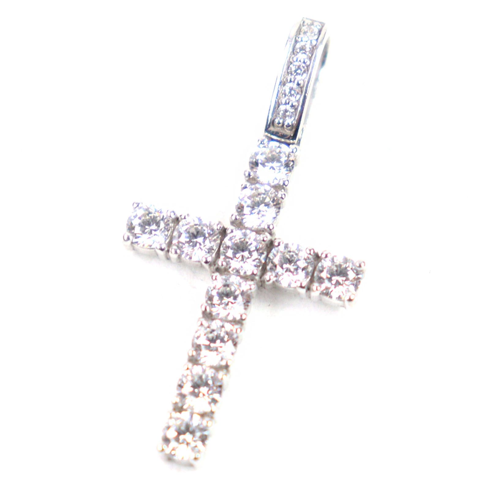 Other LuxUness AVALANCHE Tennis Cross Pendant 10K Pendant Metal Pendant Size ONE SIZE - 1 Thumbnail