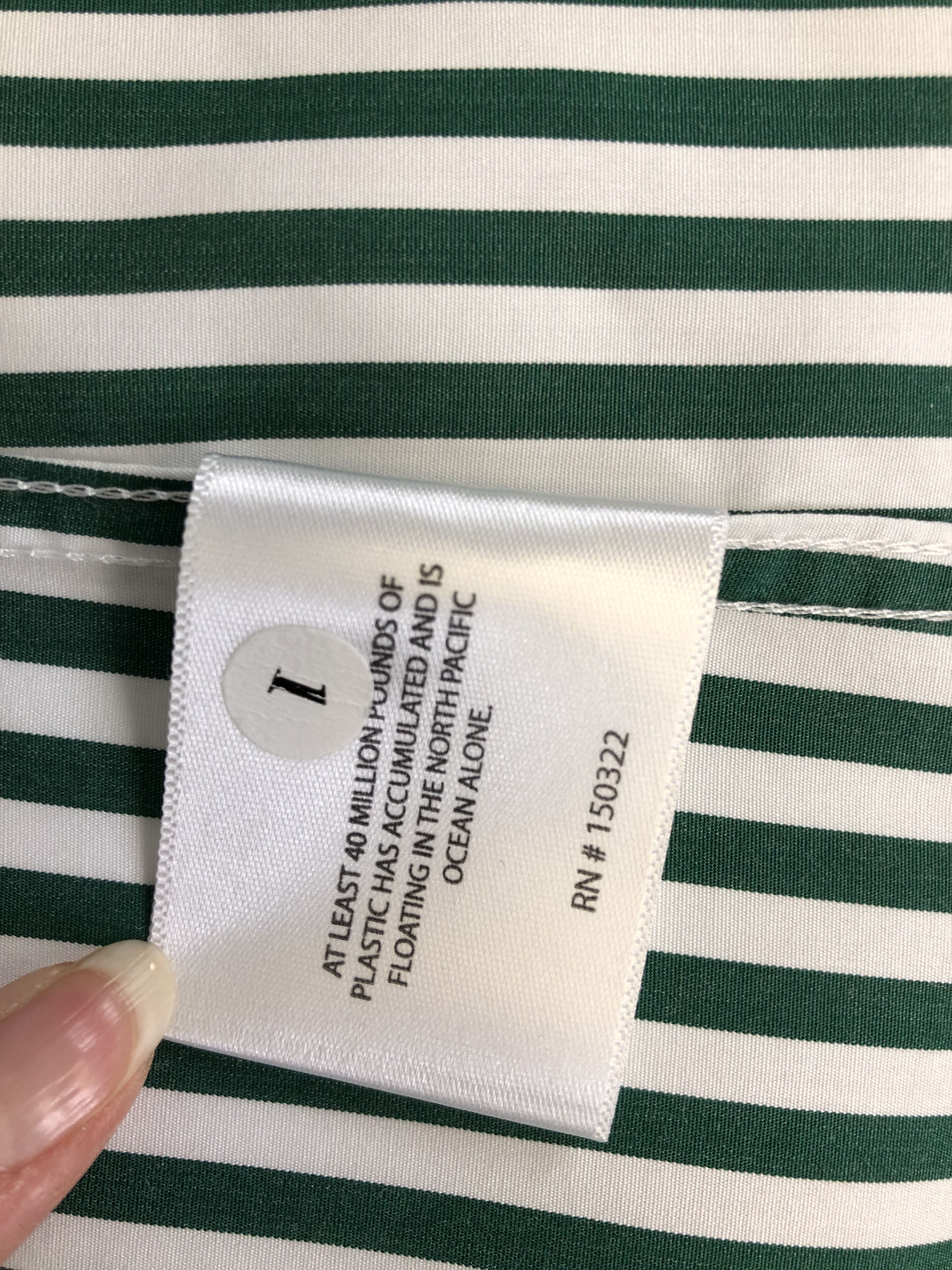 Noah Noah Striped Shirt Size US L / EU 52-54 / 3 - 10 Thumbnail