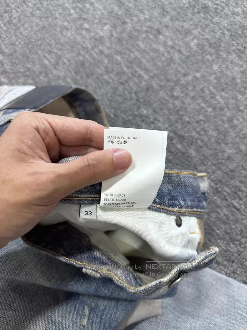 Our Legacy Our Legacy Loose Fit Jeans Size US 33 - 5 Thumbnail