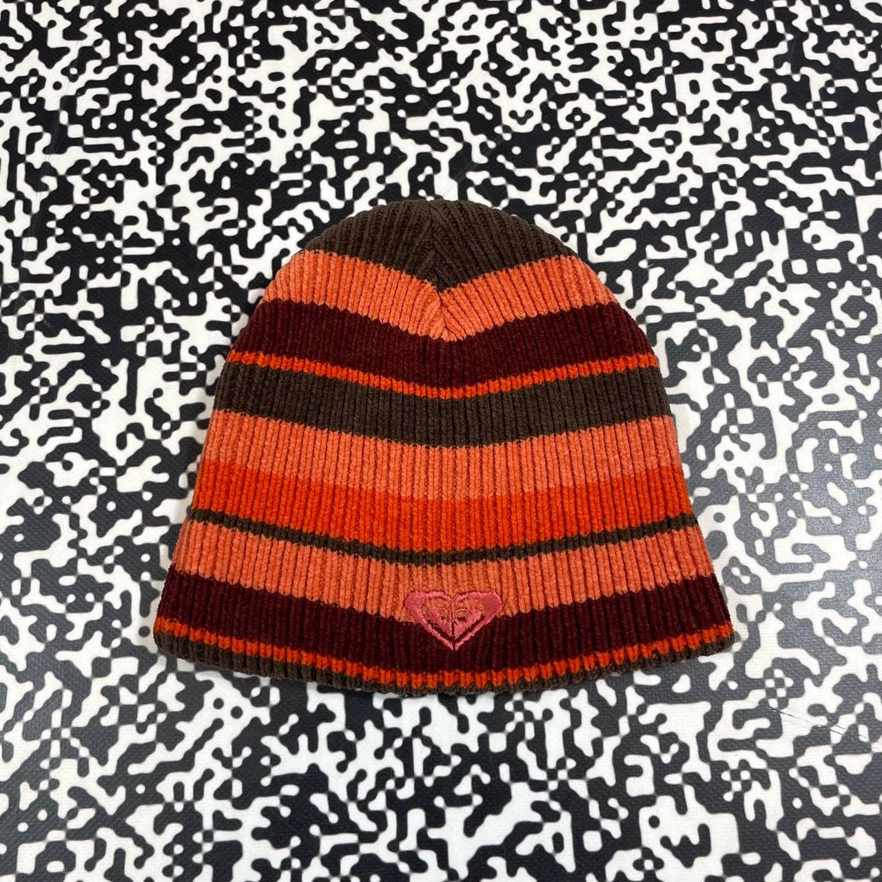 Quiksilver Vintage Y2K Quiksilver ROXY Striped Retro Surf Winter Hat Size ONE SIZE - 2 Thumbnail